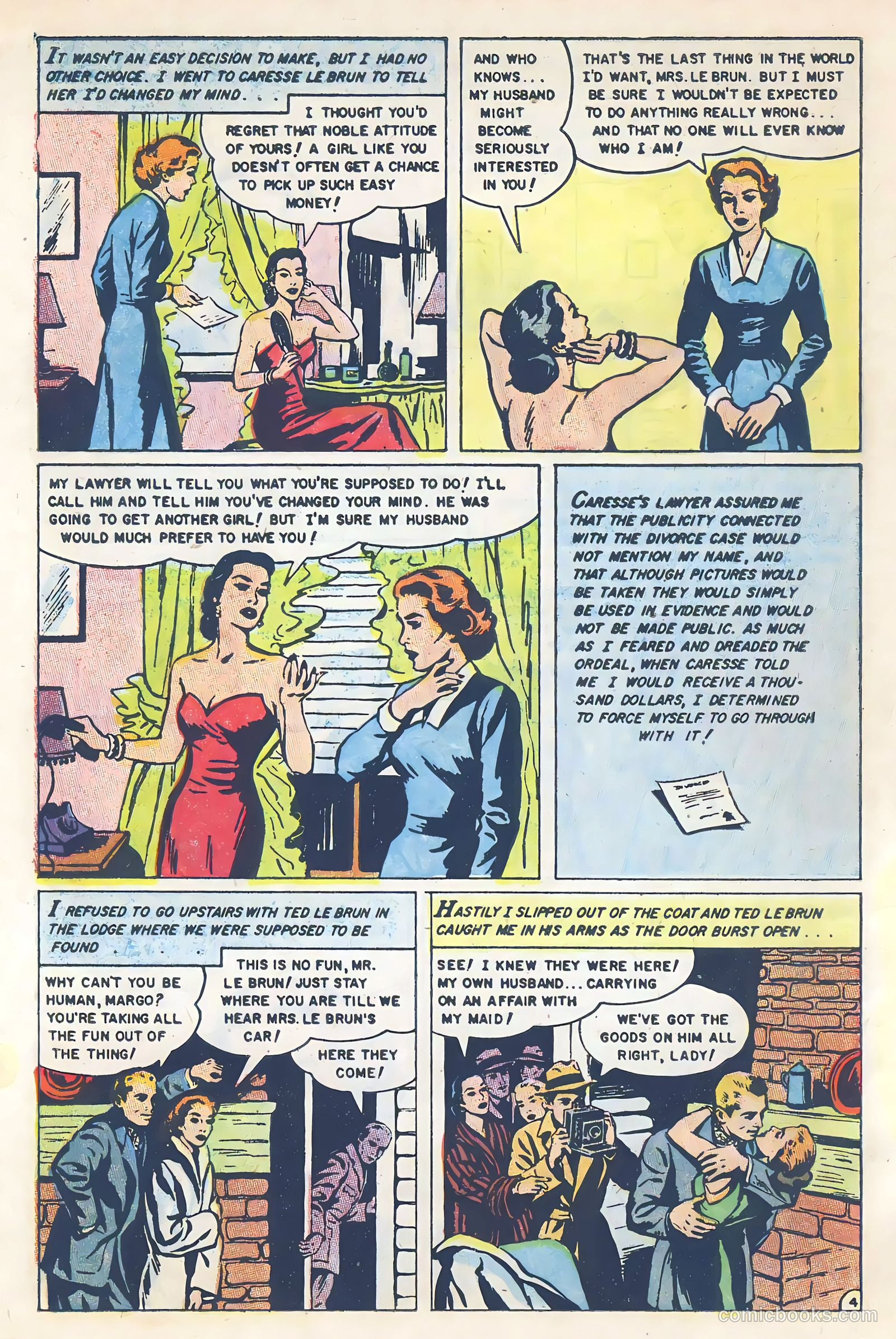Real Love #65 (1954) — page 6 of 36