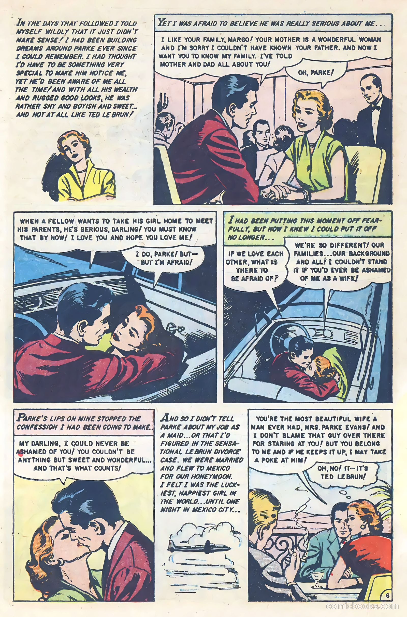Real Love #65 (1954) — page 8 of 36