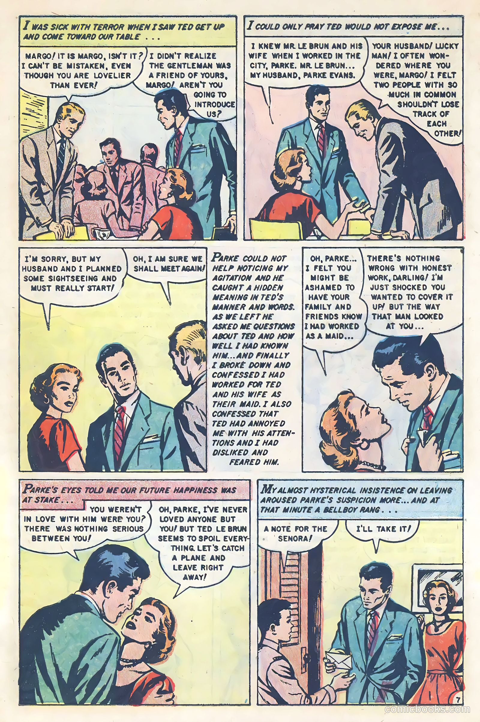 Real Love #65 (1954) — page 9 of 36