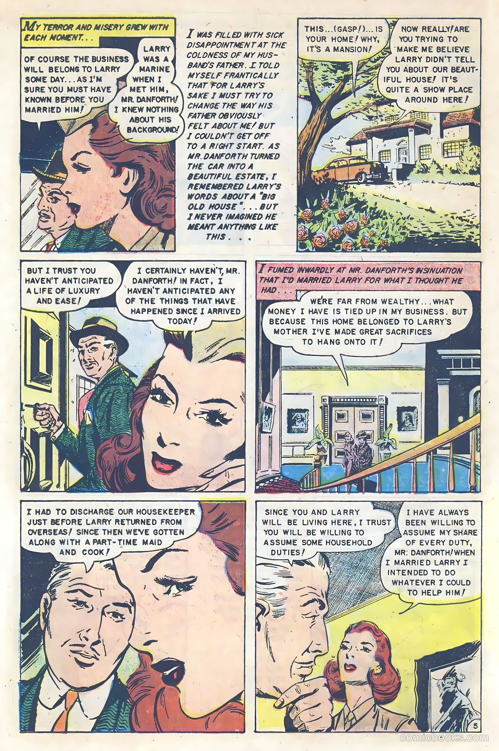 Real Love #65 (1954) — page 22 of 36