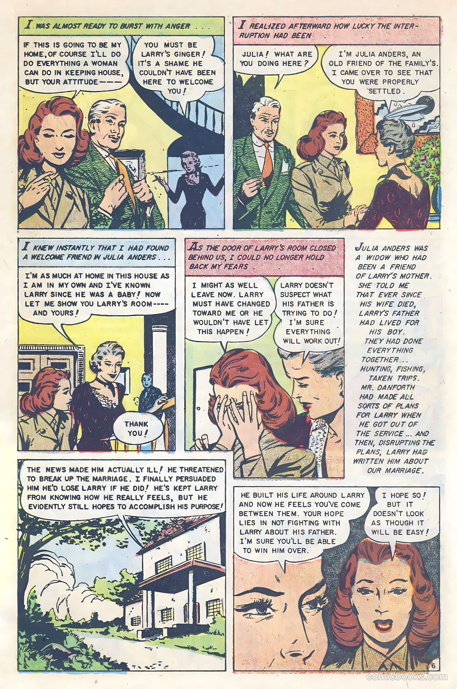 Real Love #65 (1954) — page 23 of 36