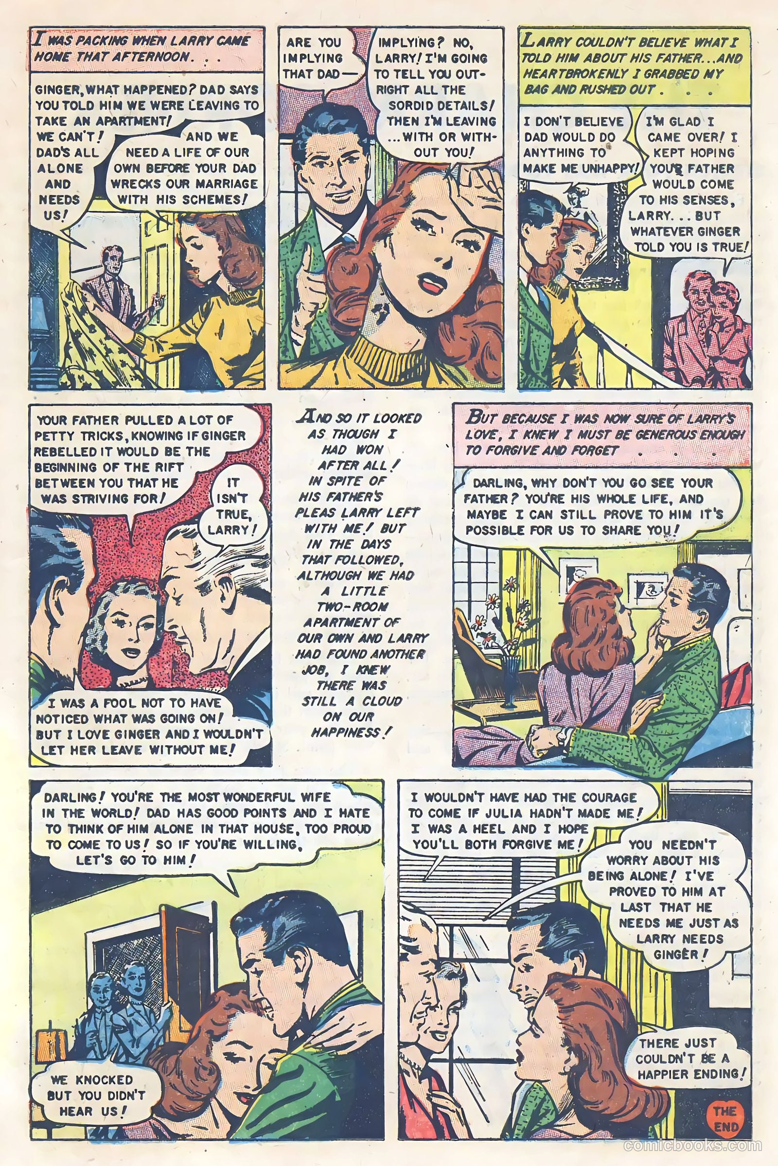 Real Love #65 (1954) — page 25 of 36