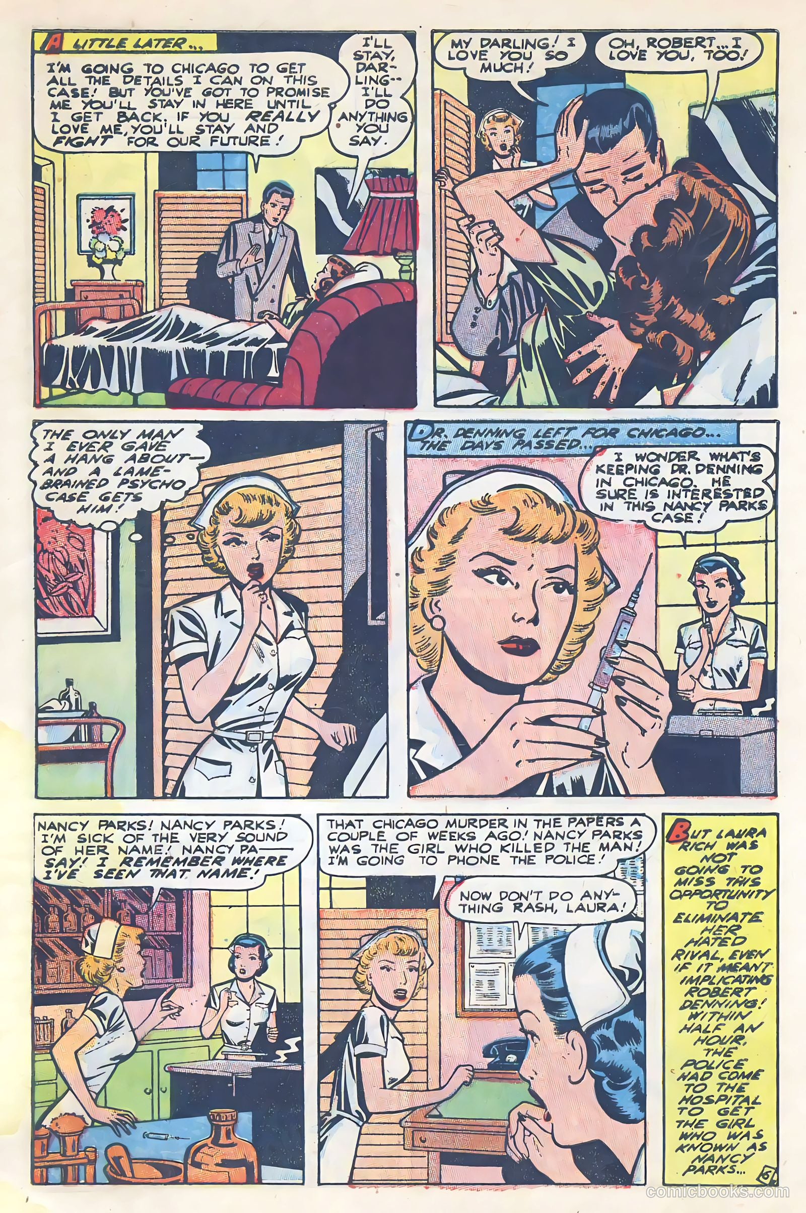 Real Love #65 (1954) — page 33 of 36