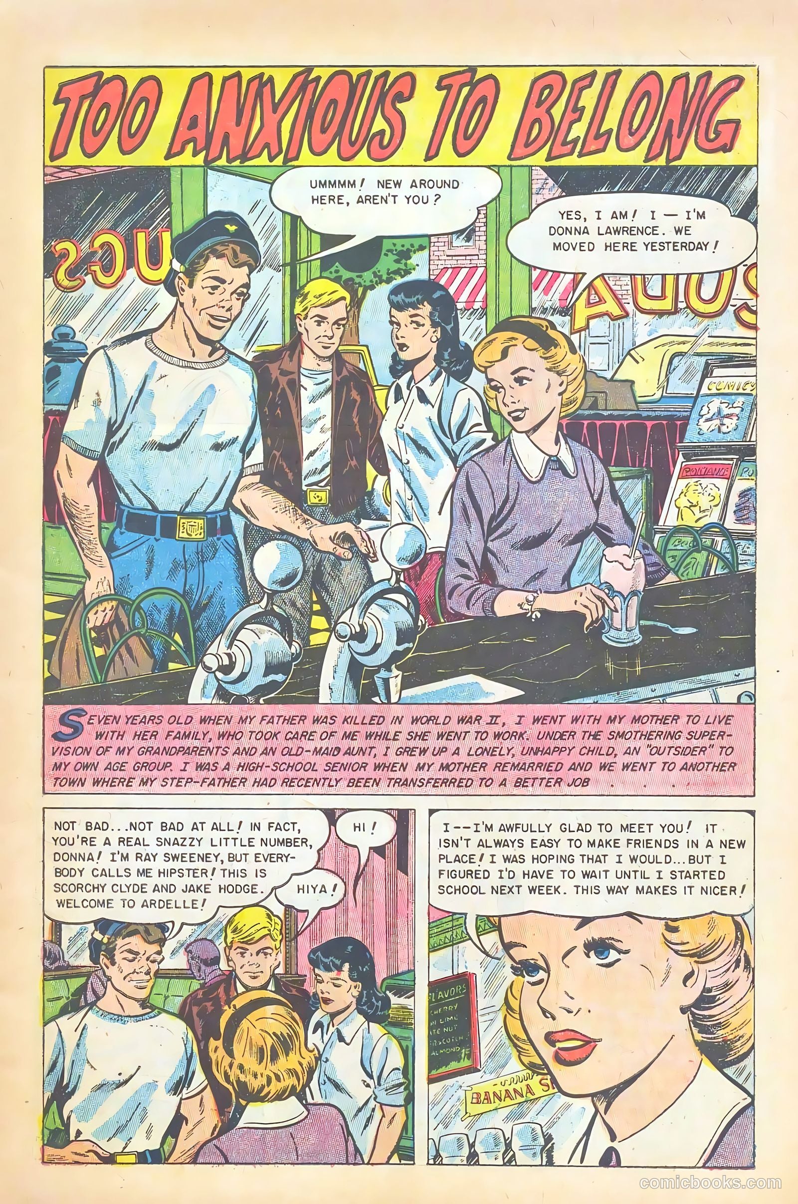 Real Love #66 (1955) — page 3 of 36