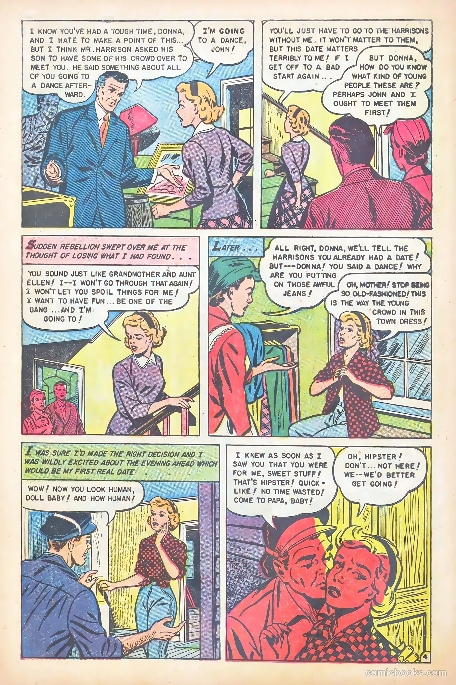 Real Love #66 (1955) — page 6 of 36