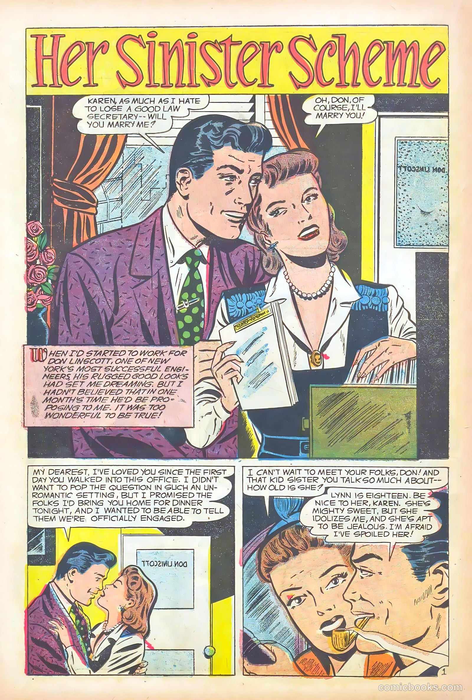 Real Love #66 (1955) — page 18 of 36
