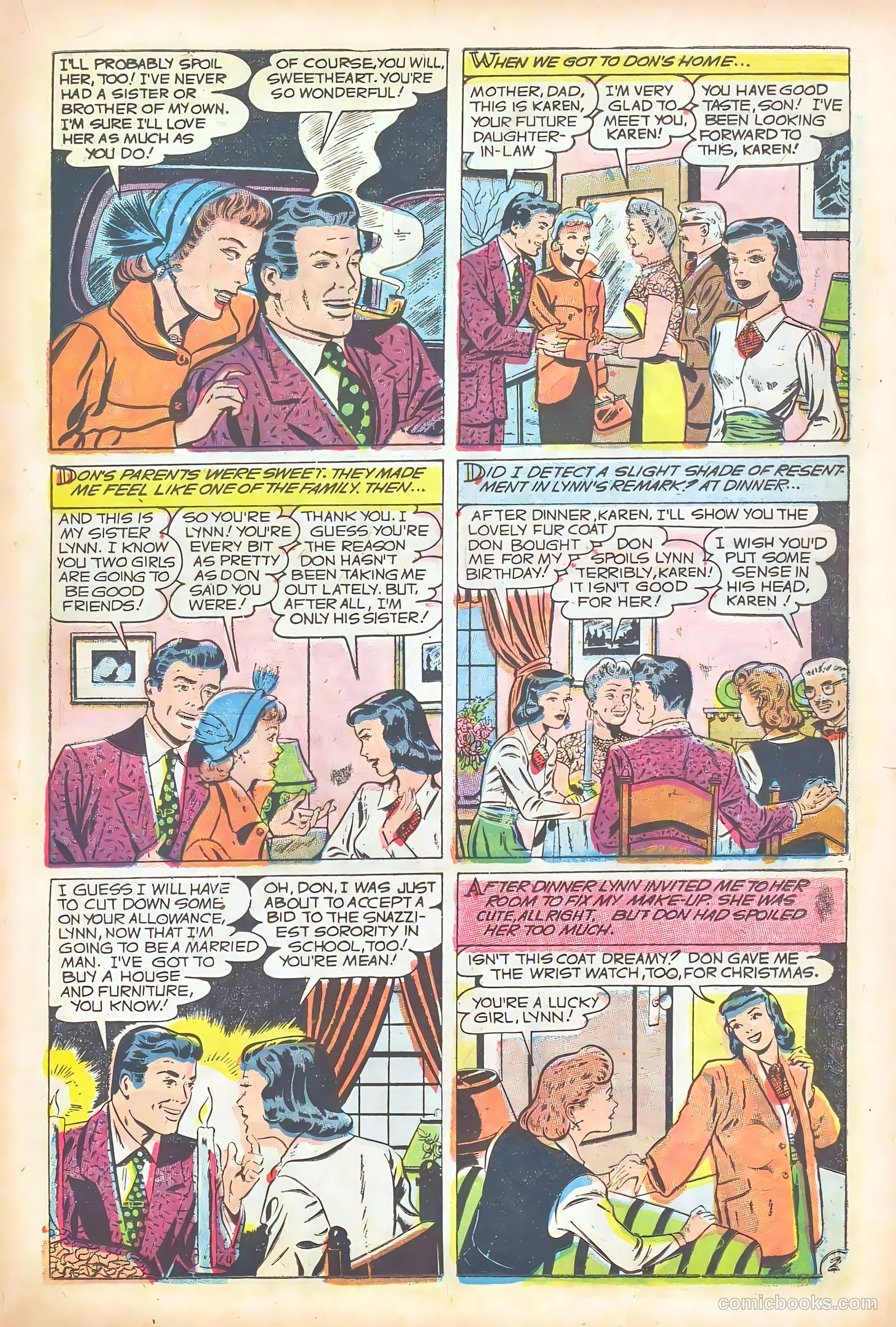 Real Love #66 (1955) — page 19 of 36