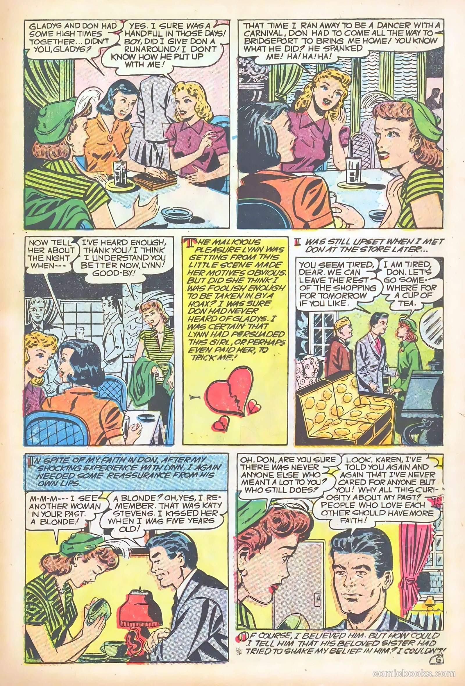 Real Love #66 (1955) — page 23 of 36