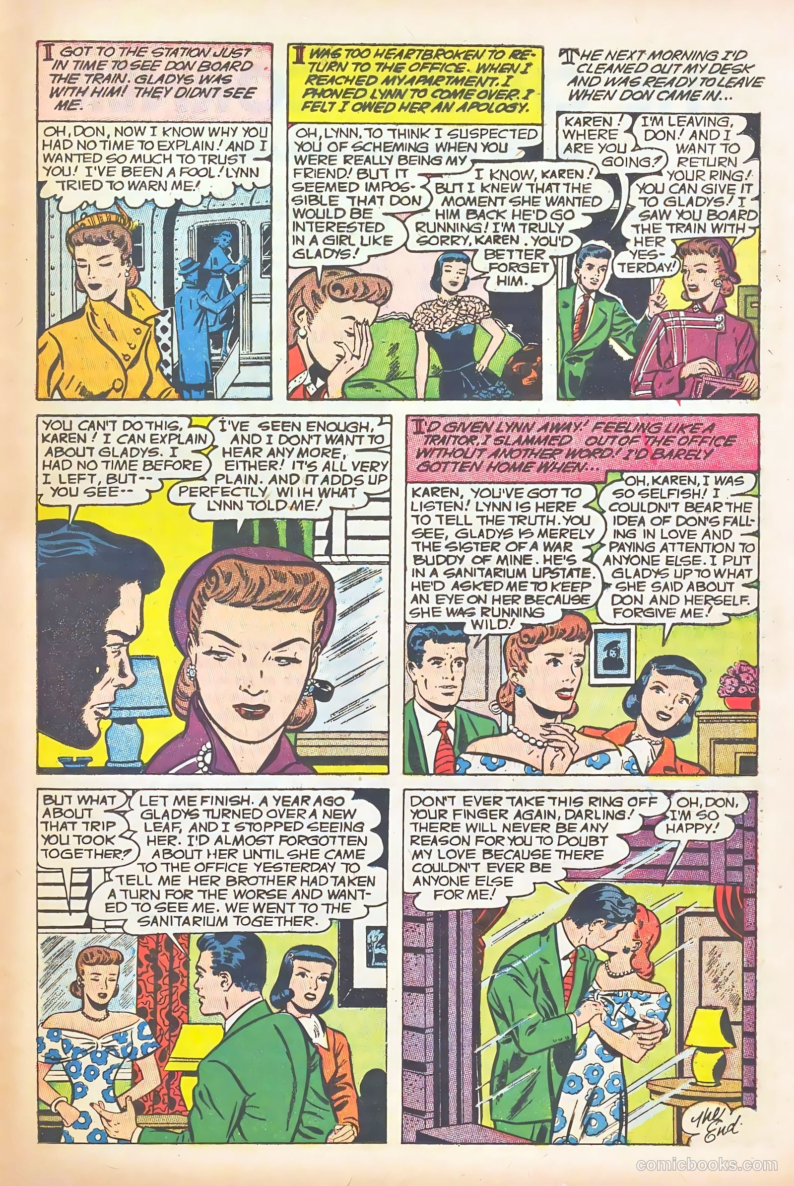 Real Love #66 (1955) — page 25 of 36