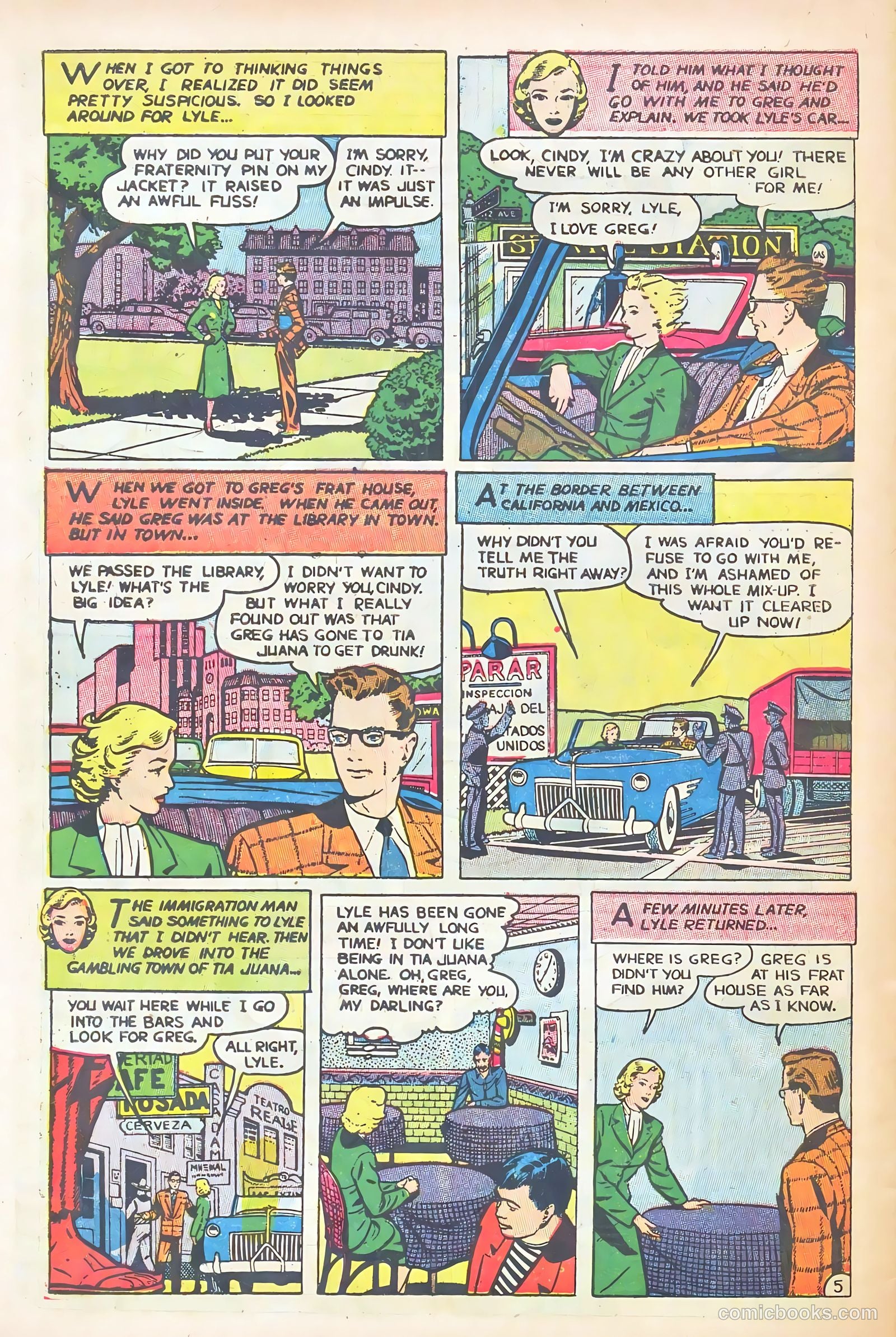 Real Love #66 (1955) — page 32 of 36