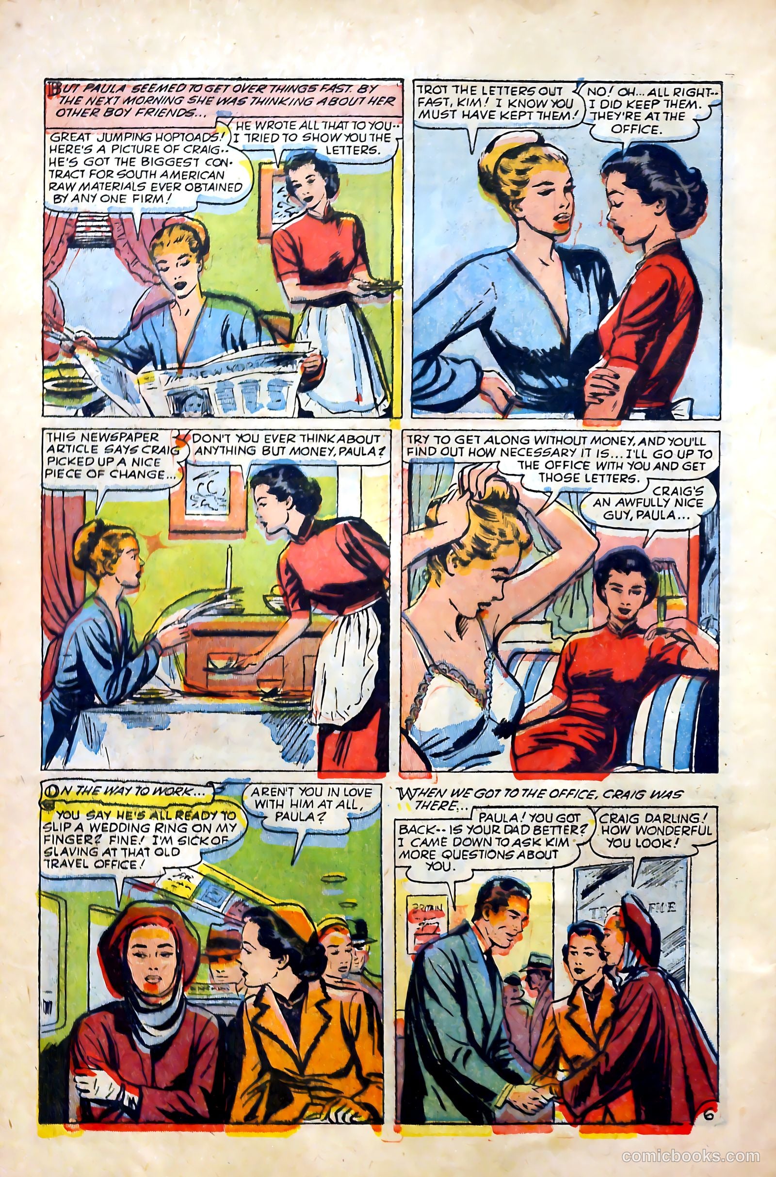 Real Love #67 (1955) — page 8 of 36