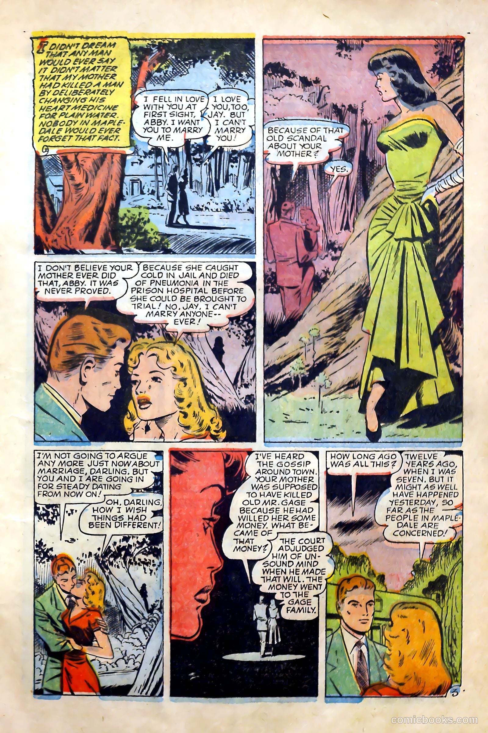 Real Love #67 (1955) — page 13 of 36