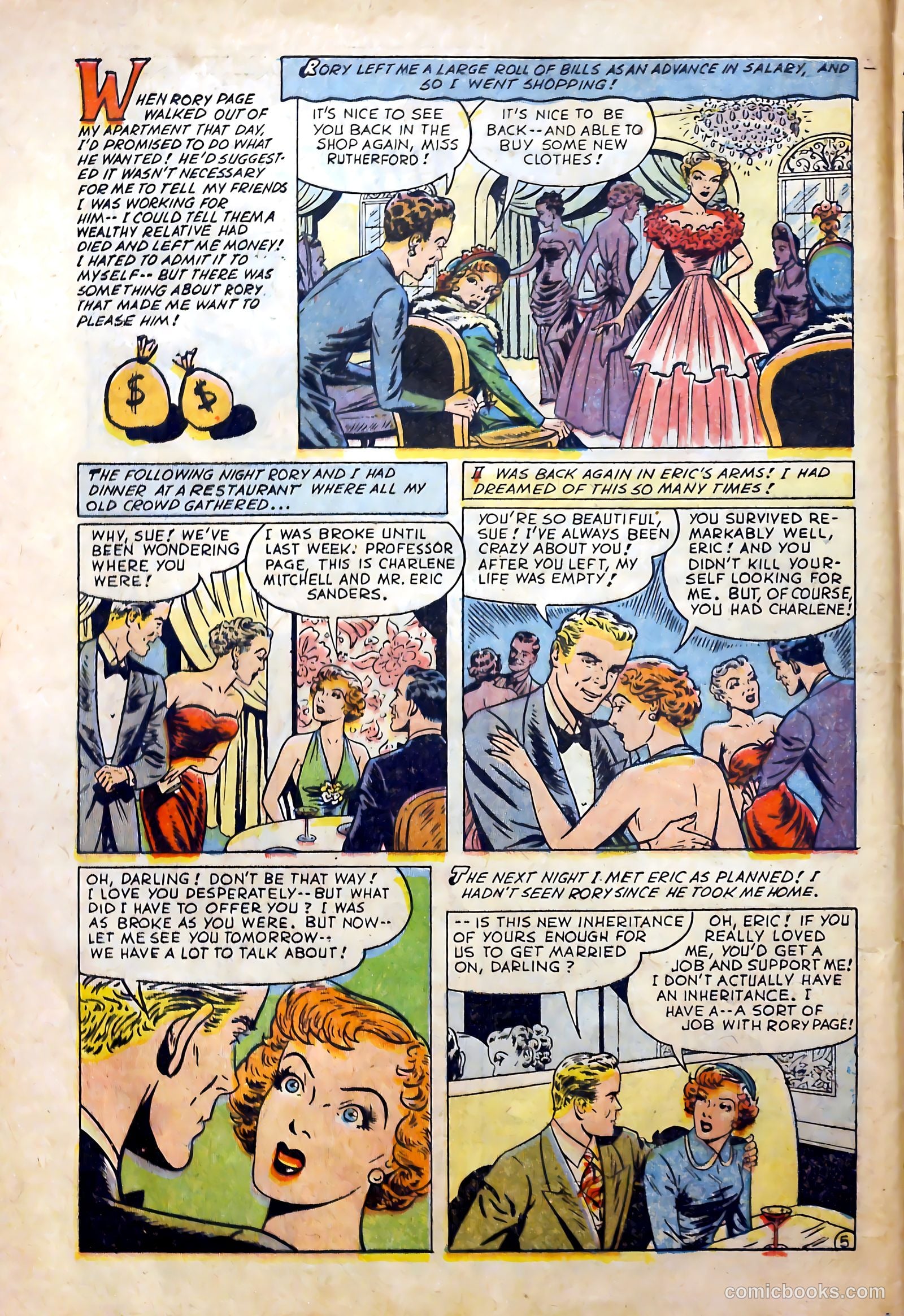 Real Love #67 (1955) — page 32 of 36