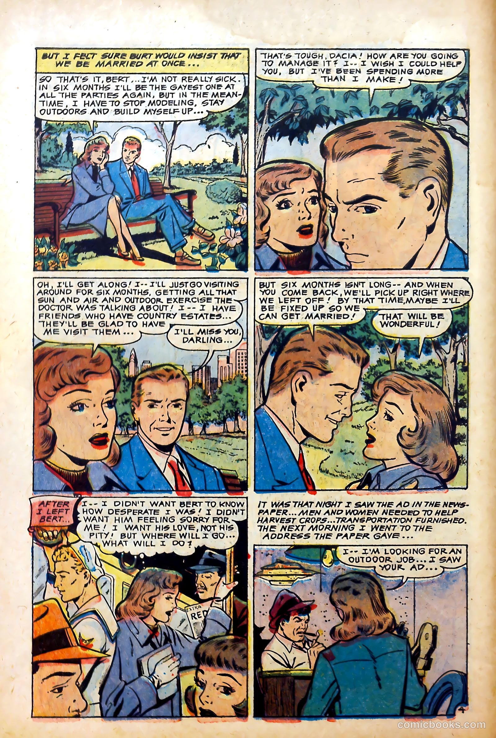 Real Love #68 (1955) — page 6 of 36