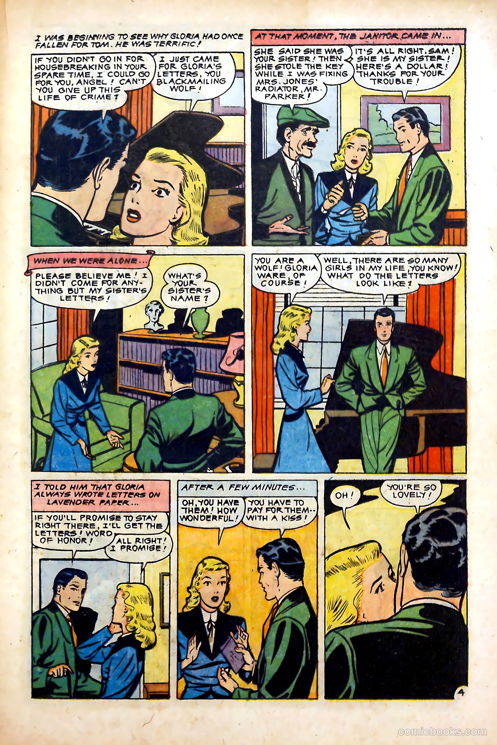 Real Love #68 (1955) — page 21 of 36