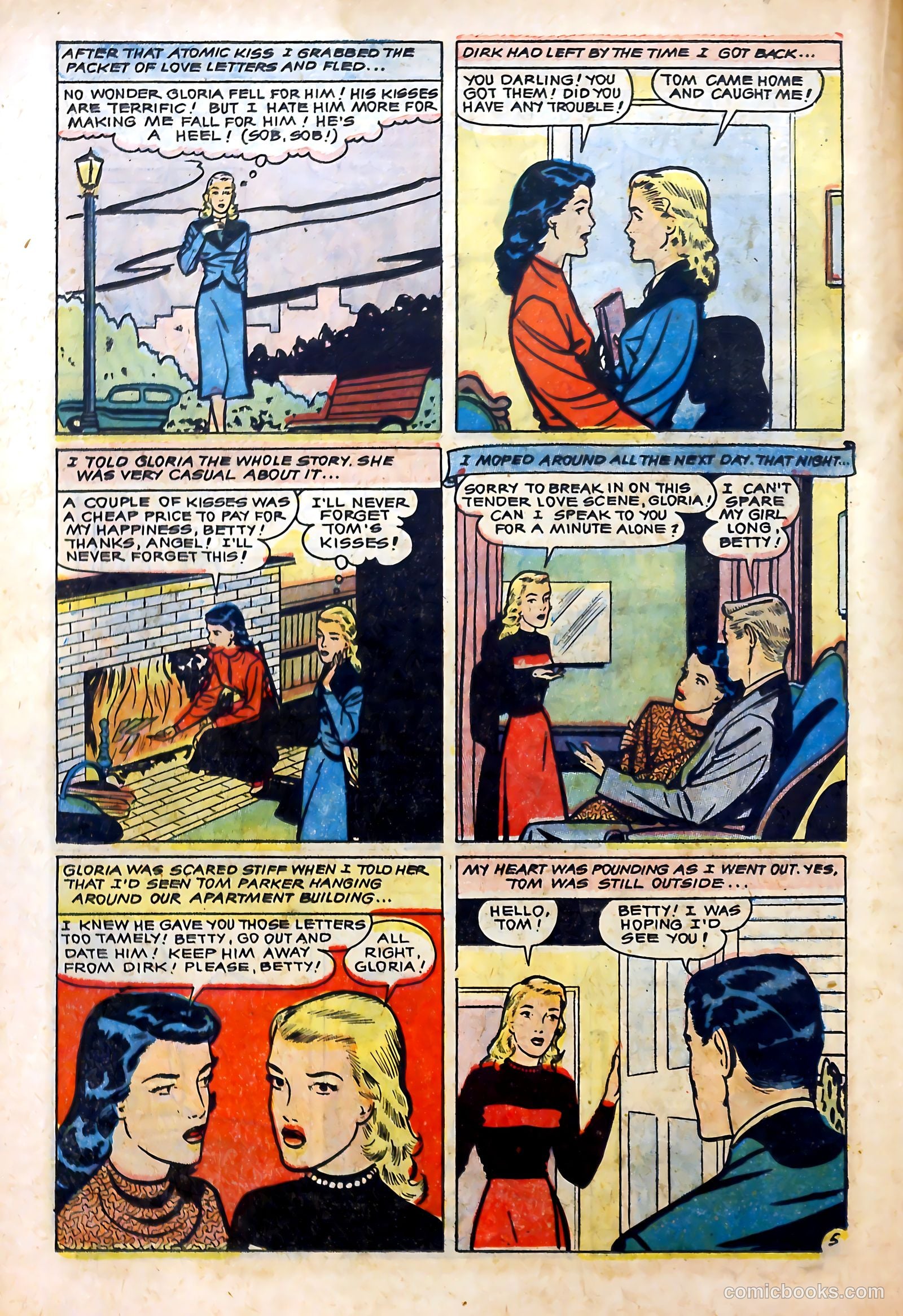 Real Love #68 (1955) — page 22 of 36
