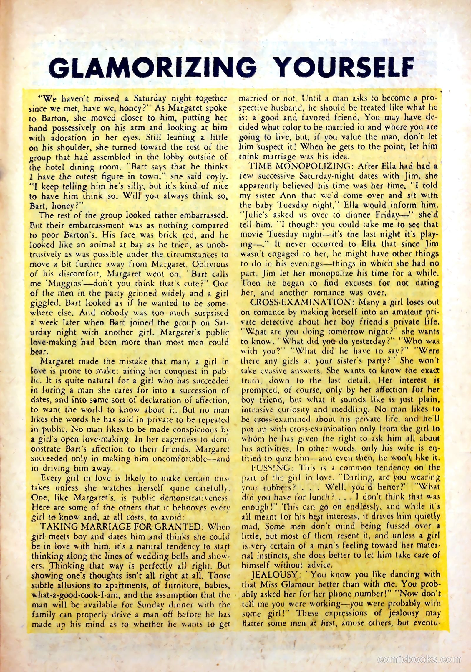 Real Love #68 (1955) — page 25 of 36