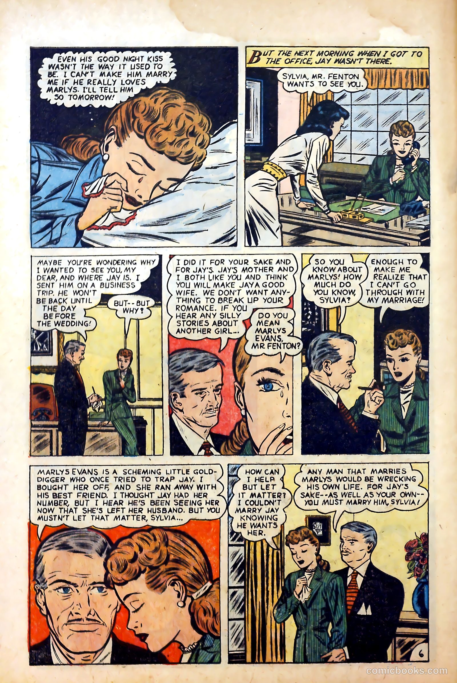 Real Love #68 (1955) — page 32 of 36