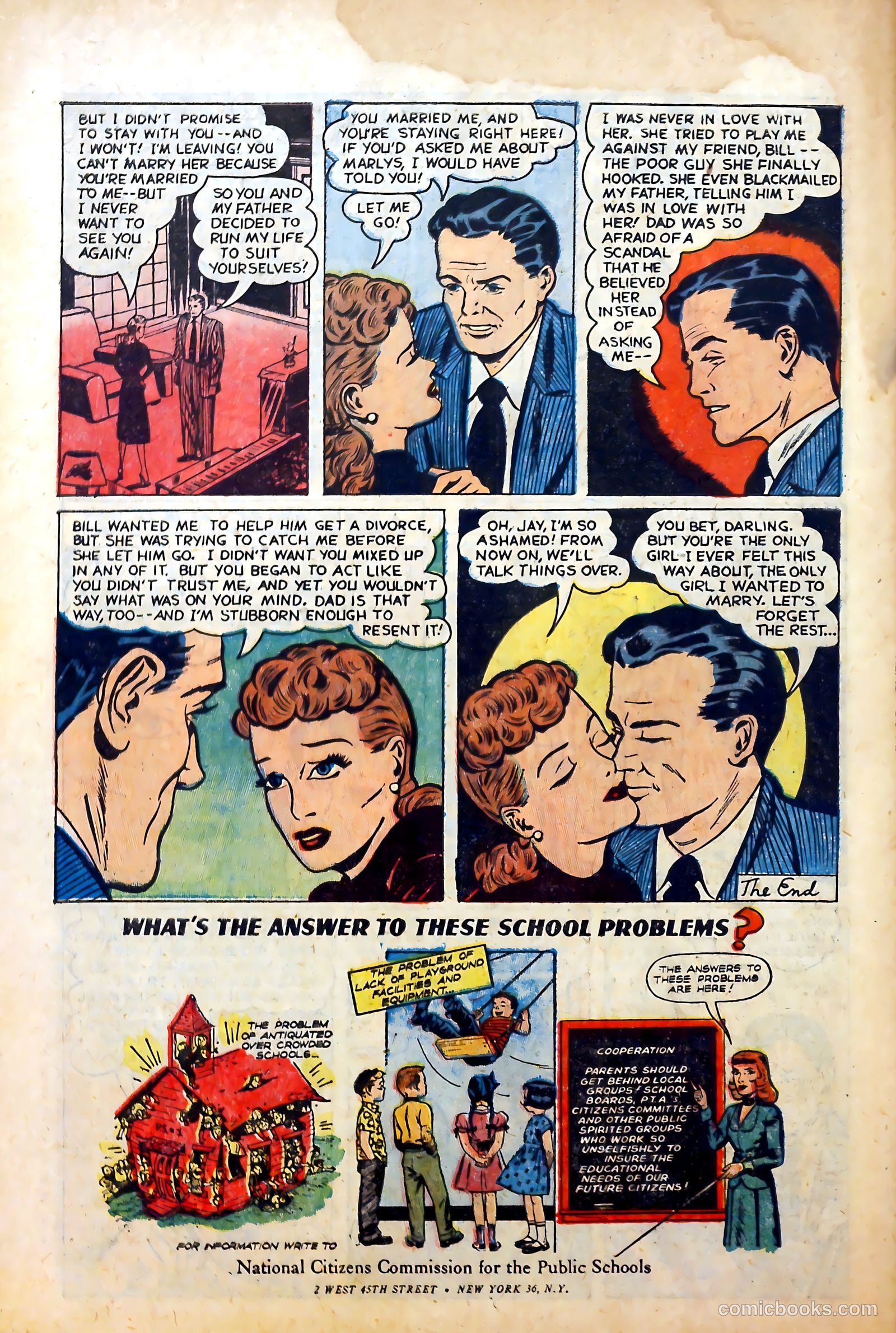 Real Love #68 (1955) — page 34 of 36