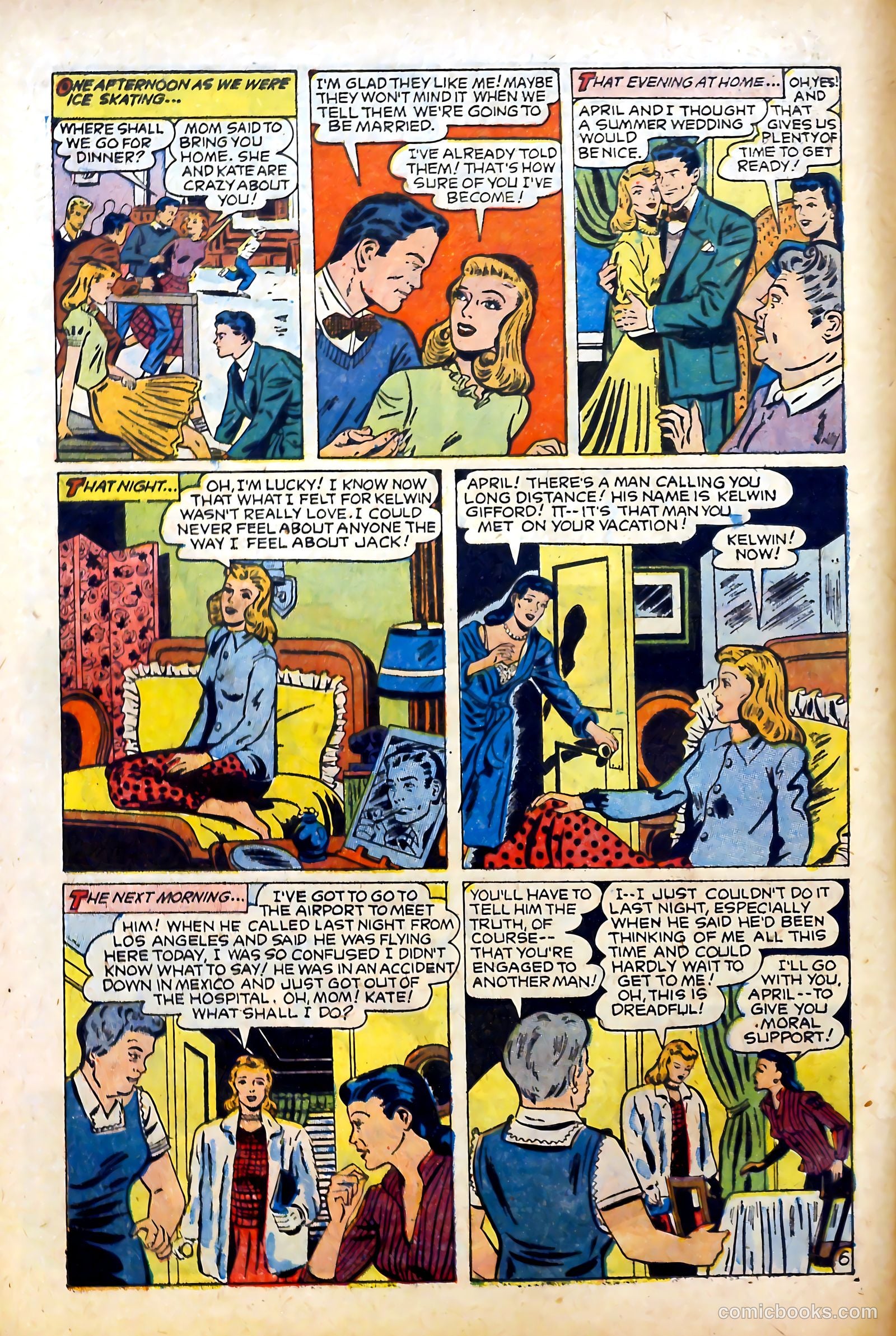 Real Love #69 (1955) — page 8 of 36
