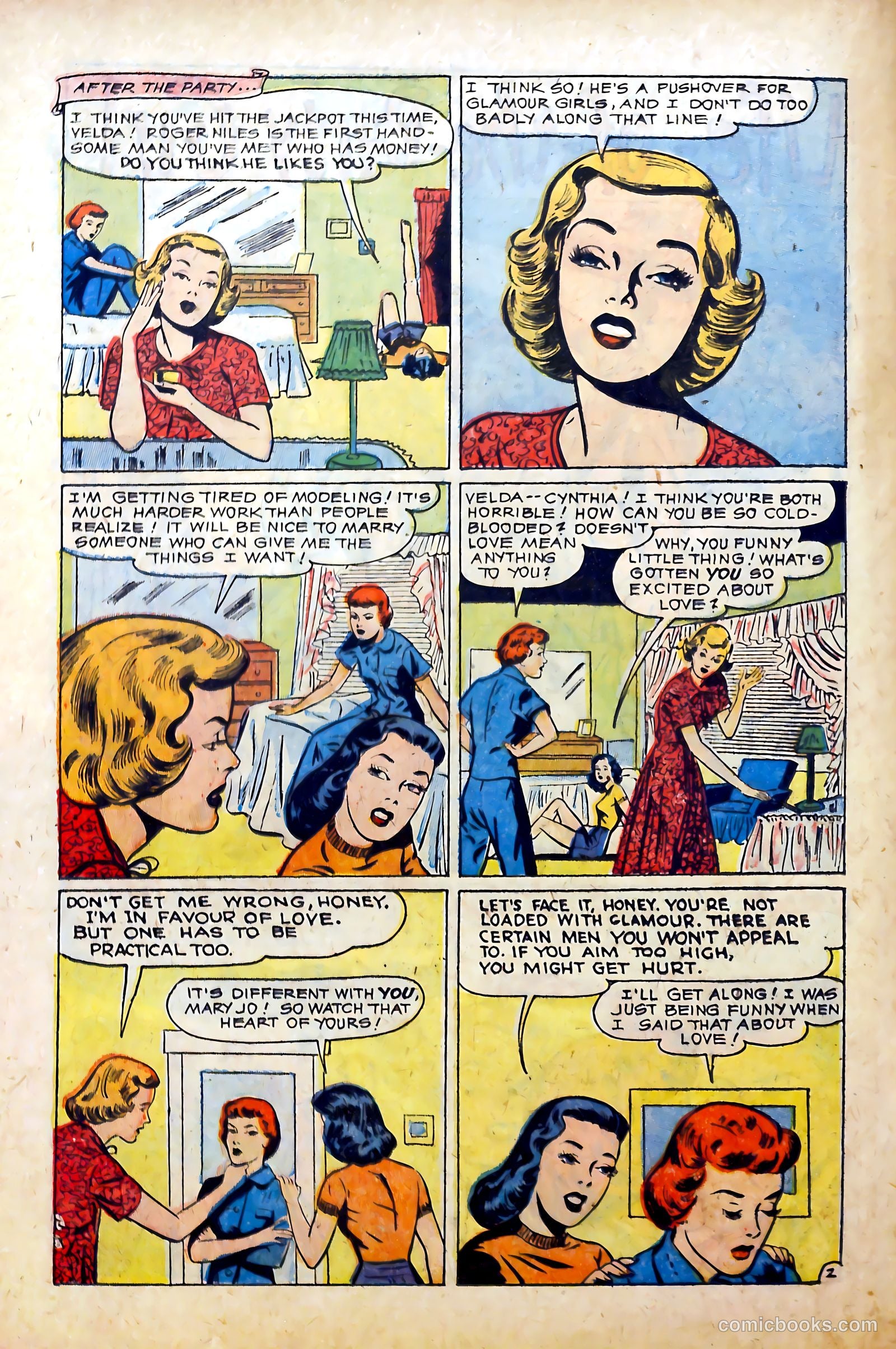 Real Love #69 (1955) — page 20 of 36
