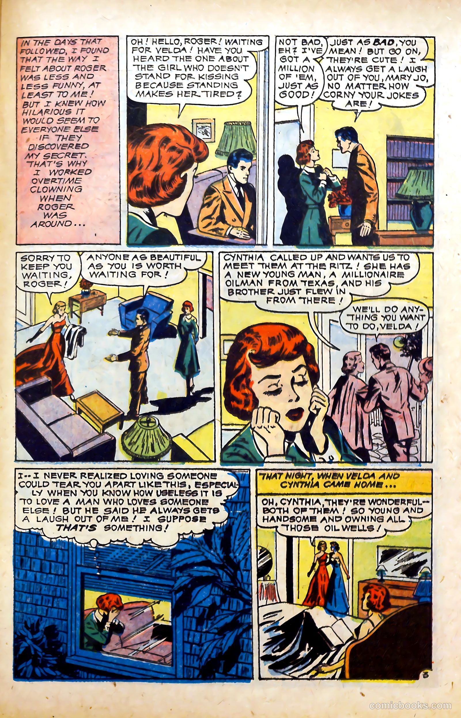 Real Love #69 (1955) — page 21 of 36