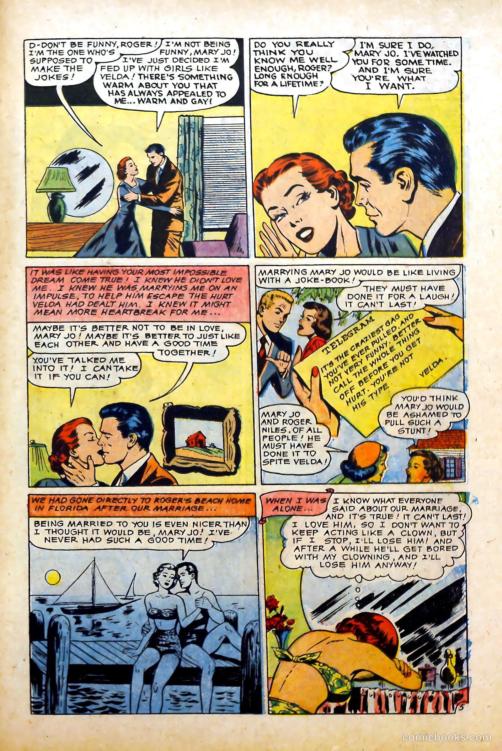 Real Love #69 (1955) — page 23 of 36