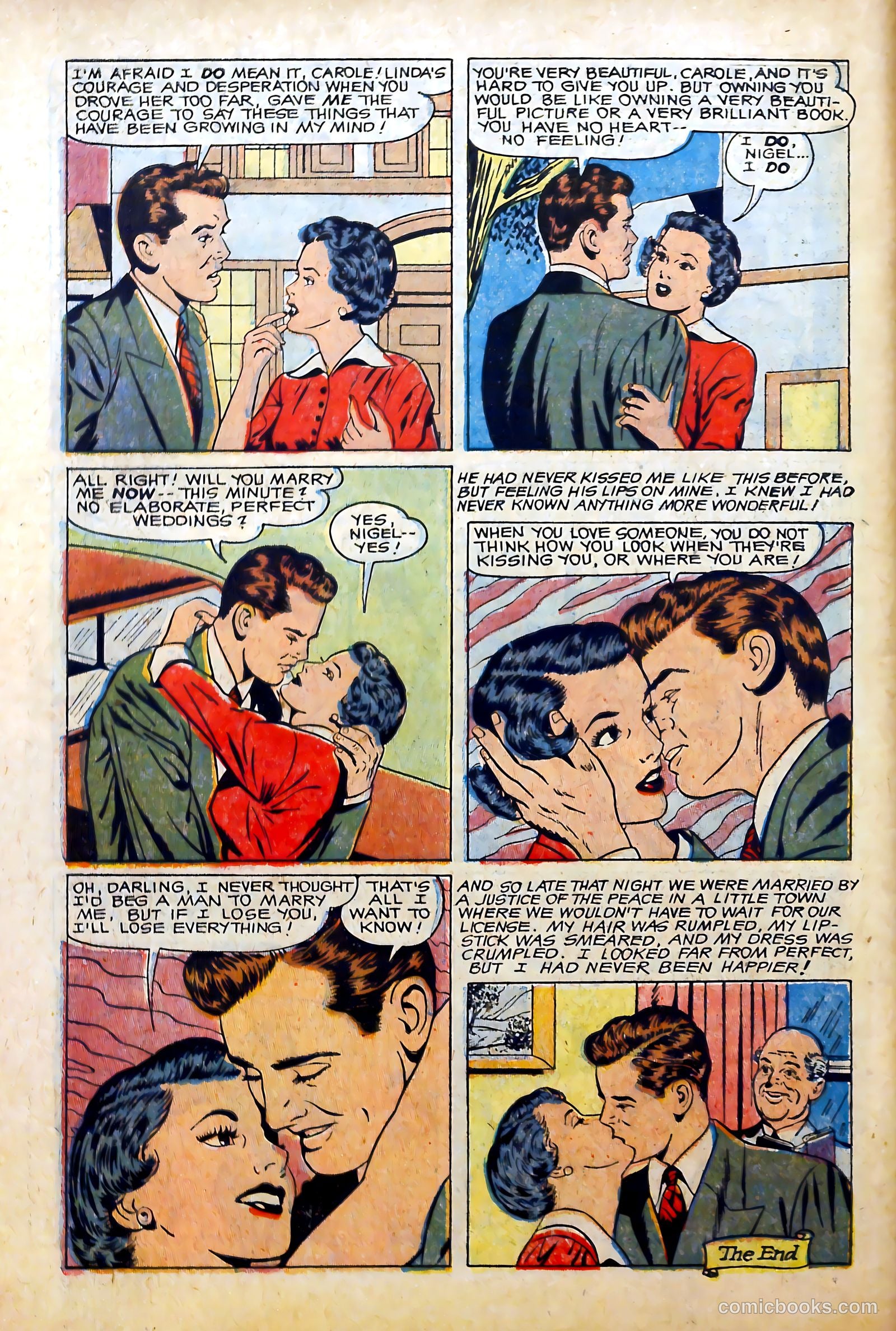 Real Love #69 (1955) — page 34 of 36