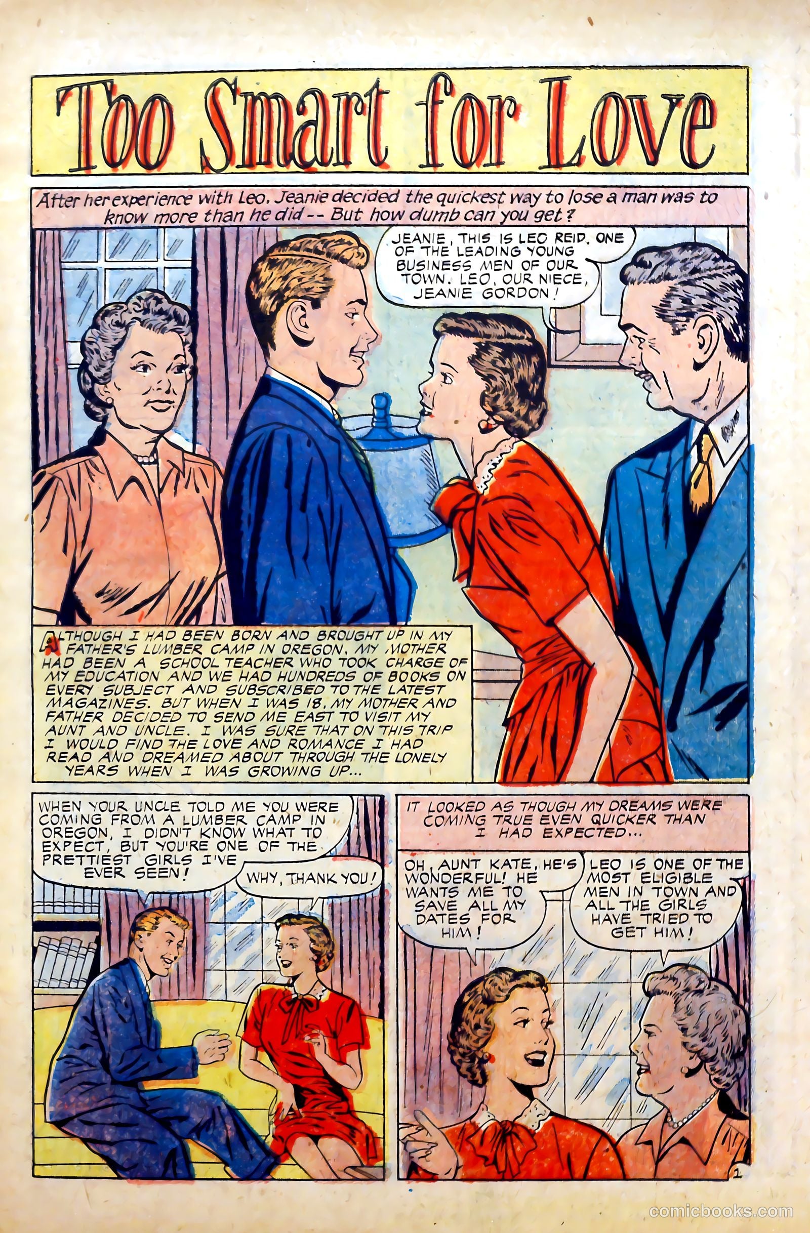Real Love #70 (1955) — page 3 of 36