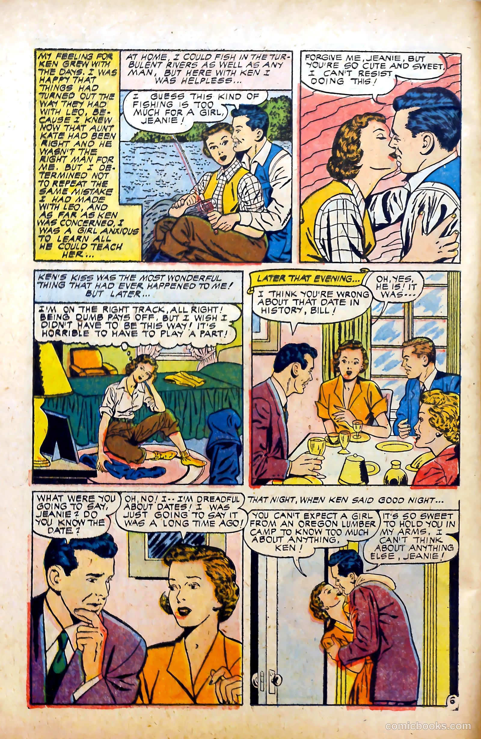 Real Love #70 (1955) — page 8 of 36