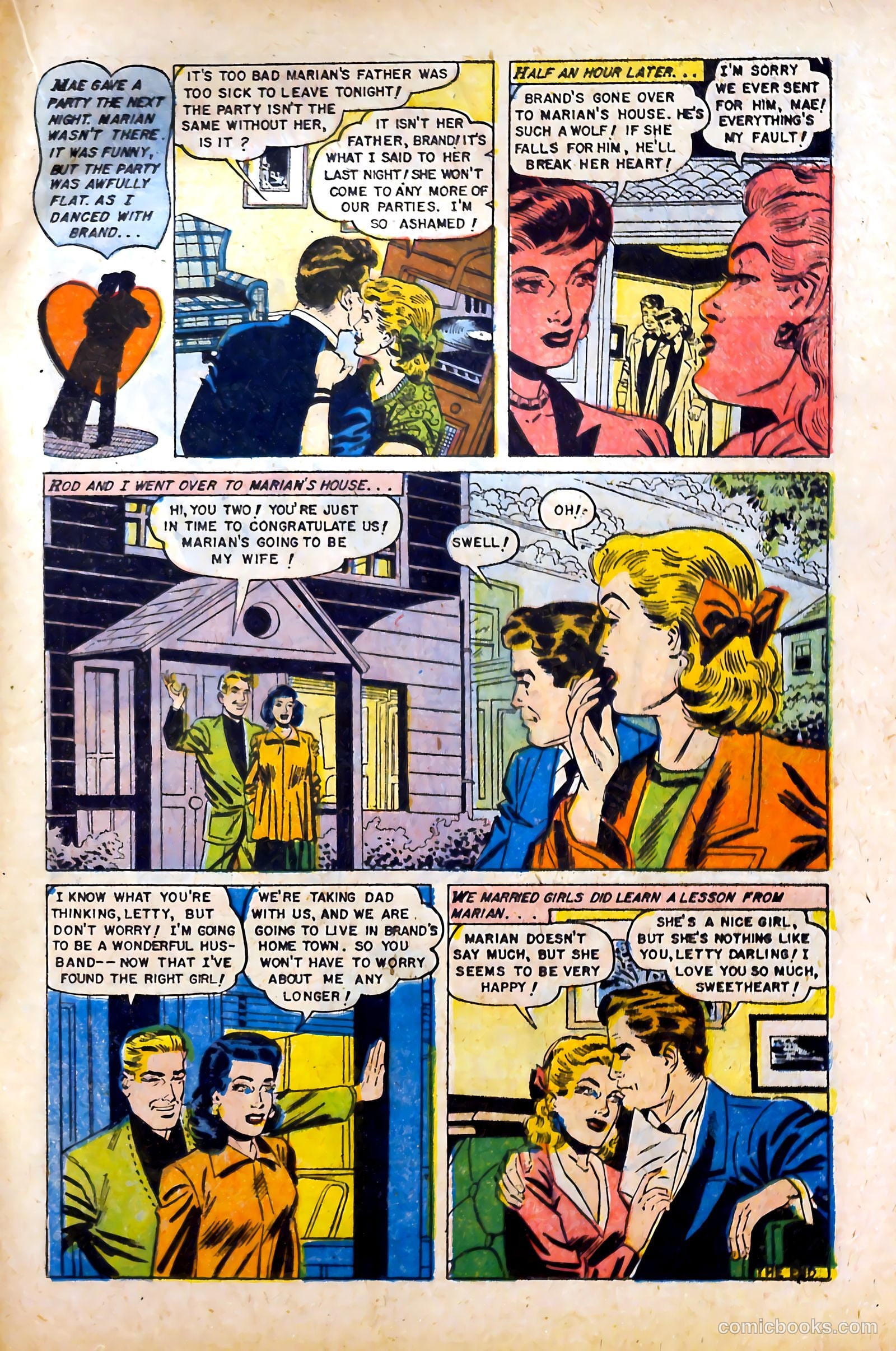 Real Love #70 (1955) — page 17 of 36