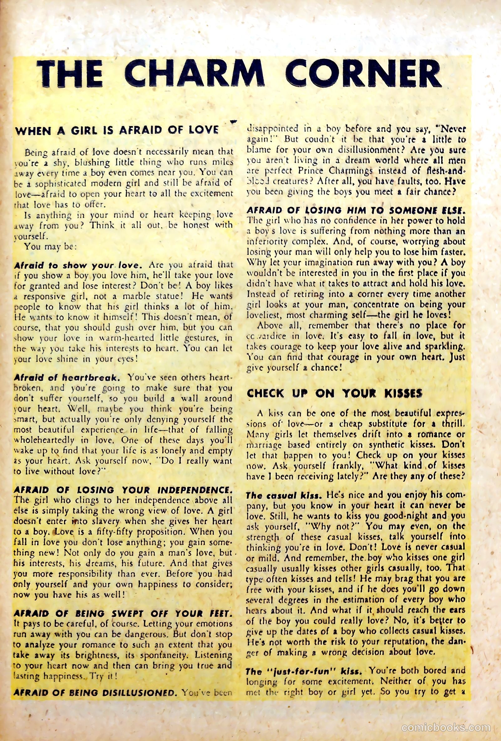 Real Love #70 (1955) — page 25 of 36