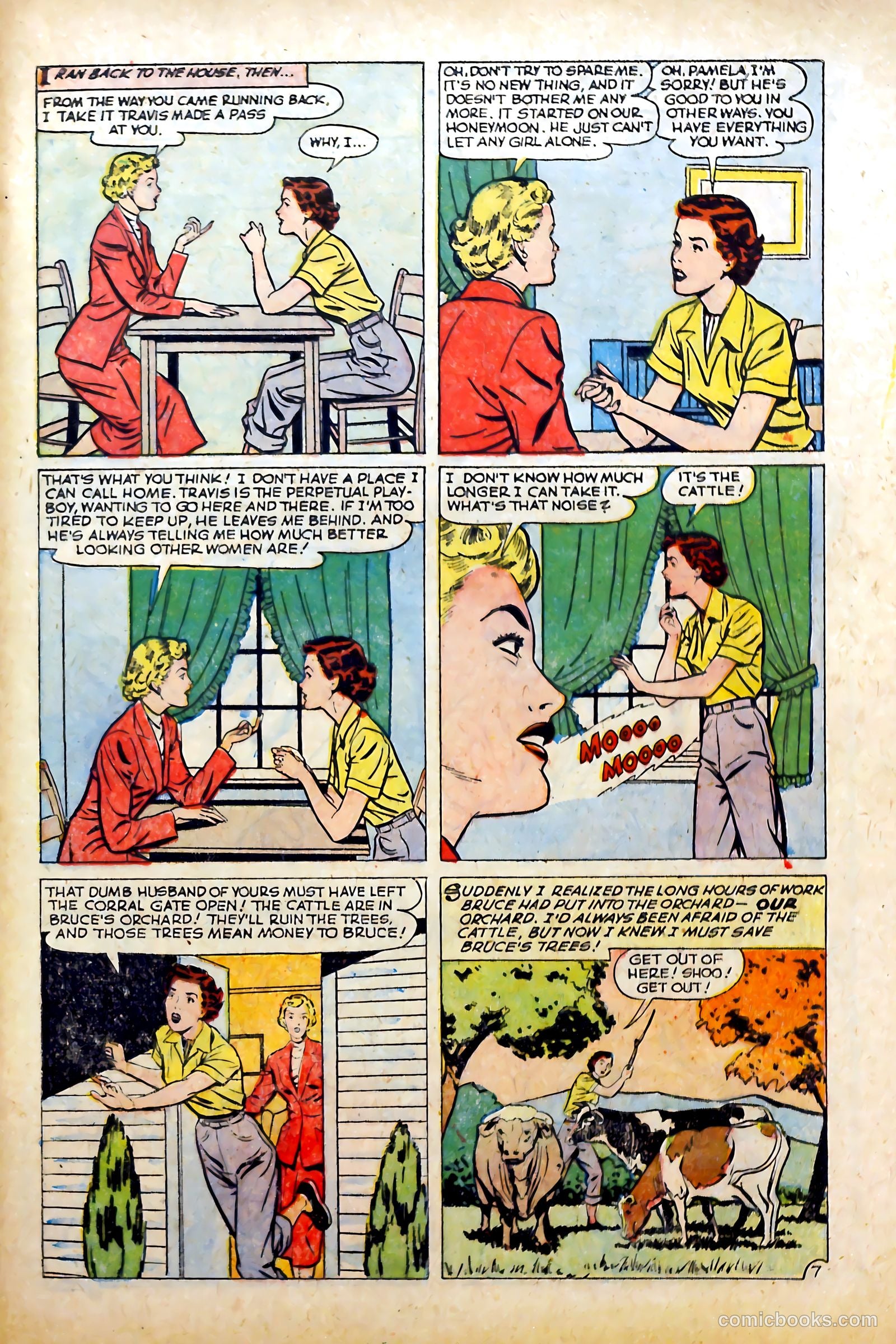 Real Love #70 (1955) — page 33 of 36