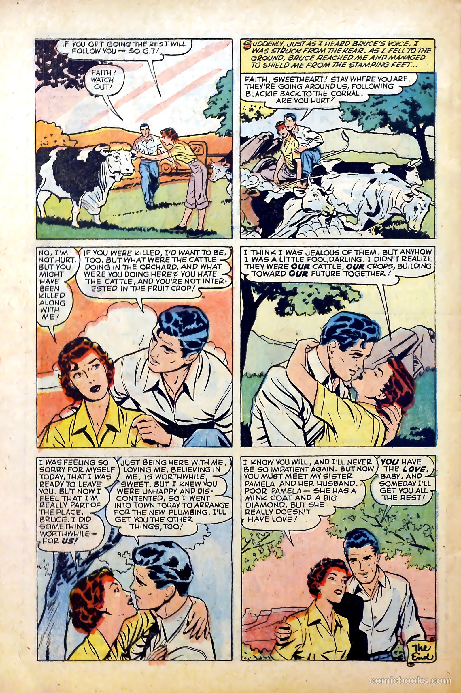 Real Love #70 (1955) — page 34 of 36