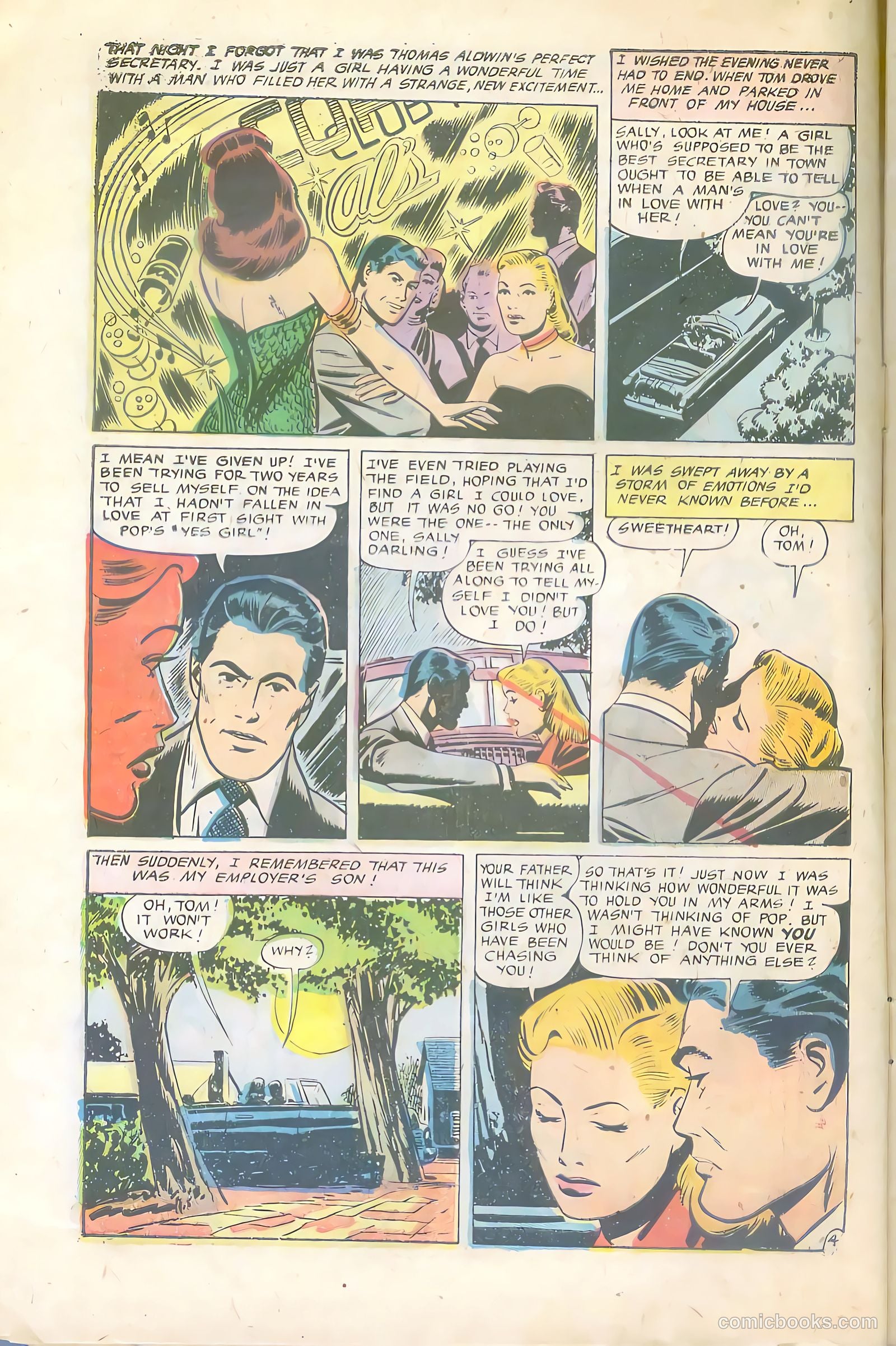 Real Love #71 (1955) — page 6 of 36