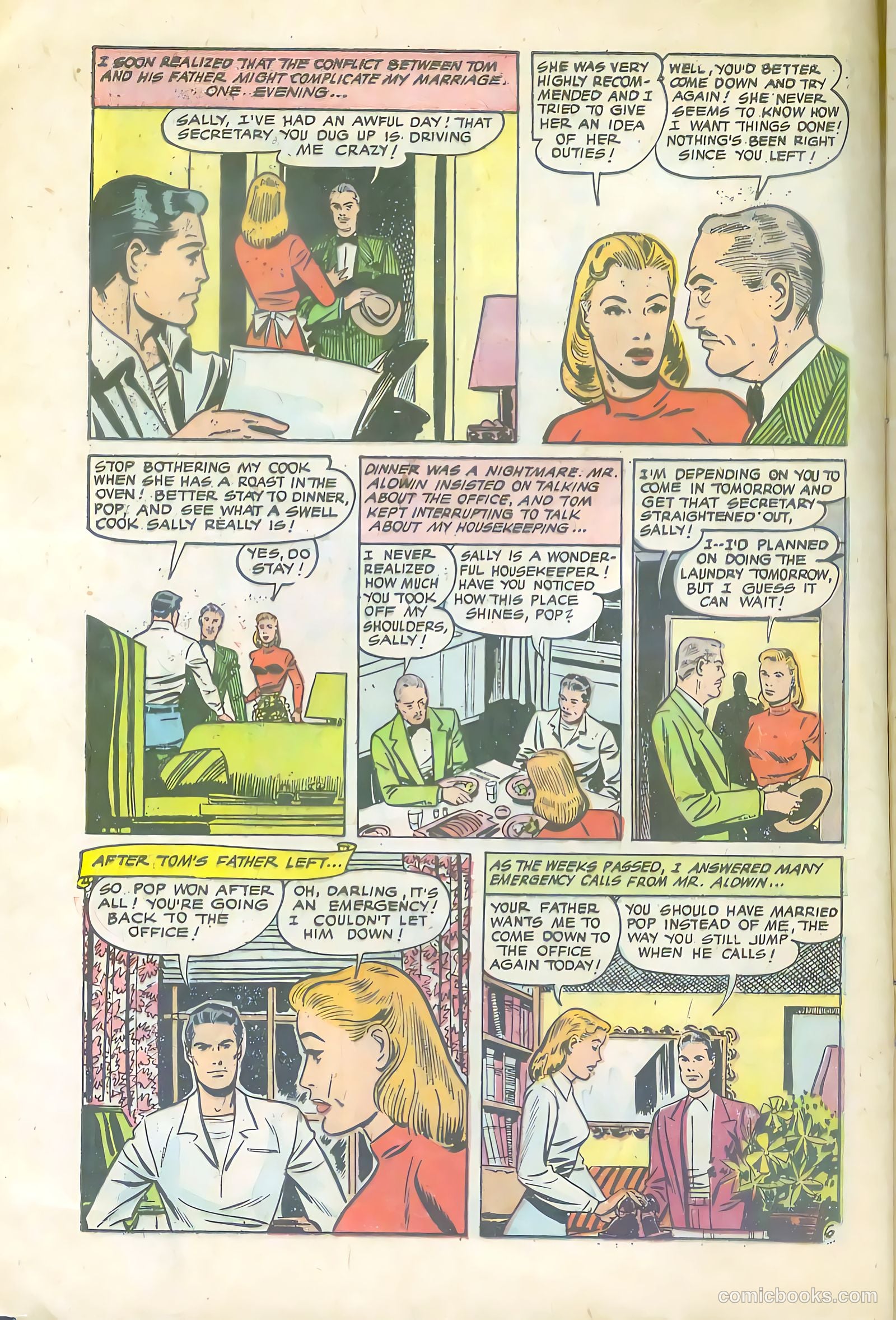 Real Love #71 (1955) — page 8 of 36