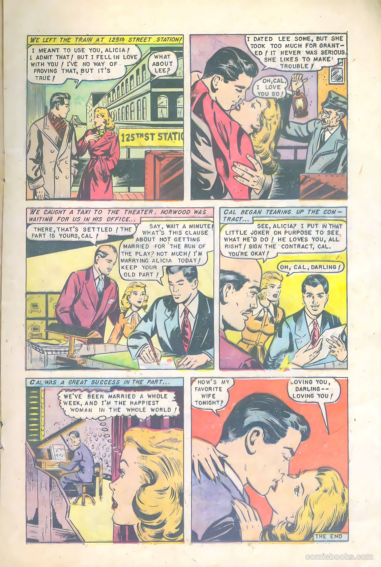Real Love #71 (1955) — page 17 of 36