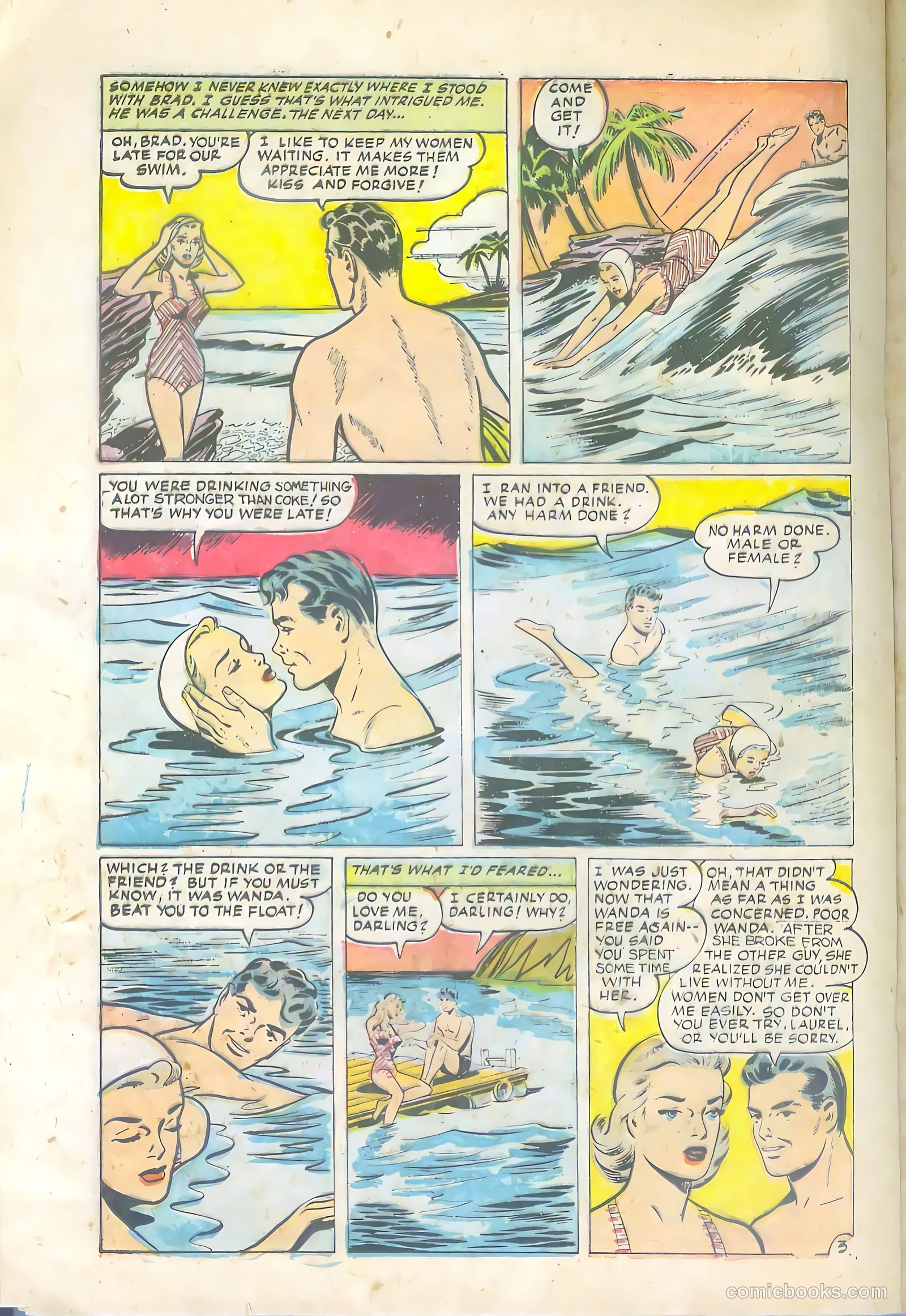 Real Love #71 (1955) — page 20 of 36