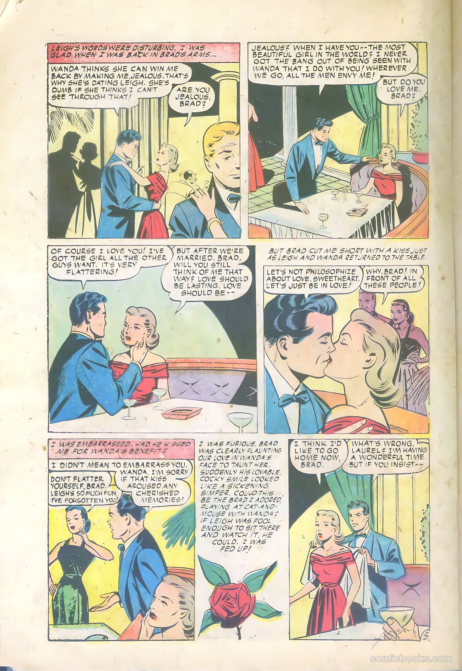 Real Love #71 (1955) — page 22 of 36