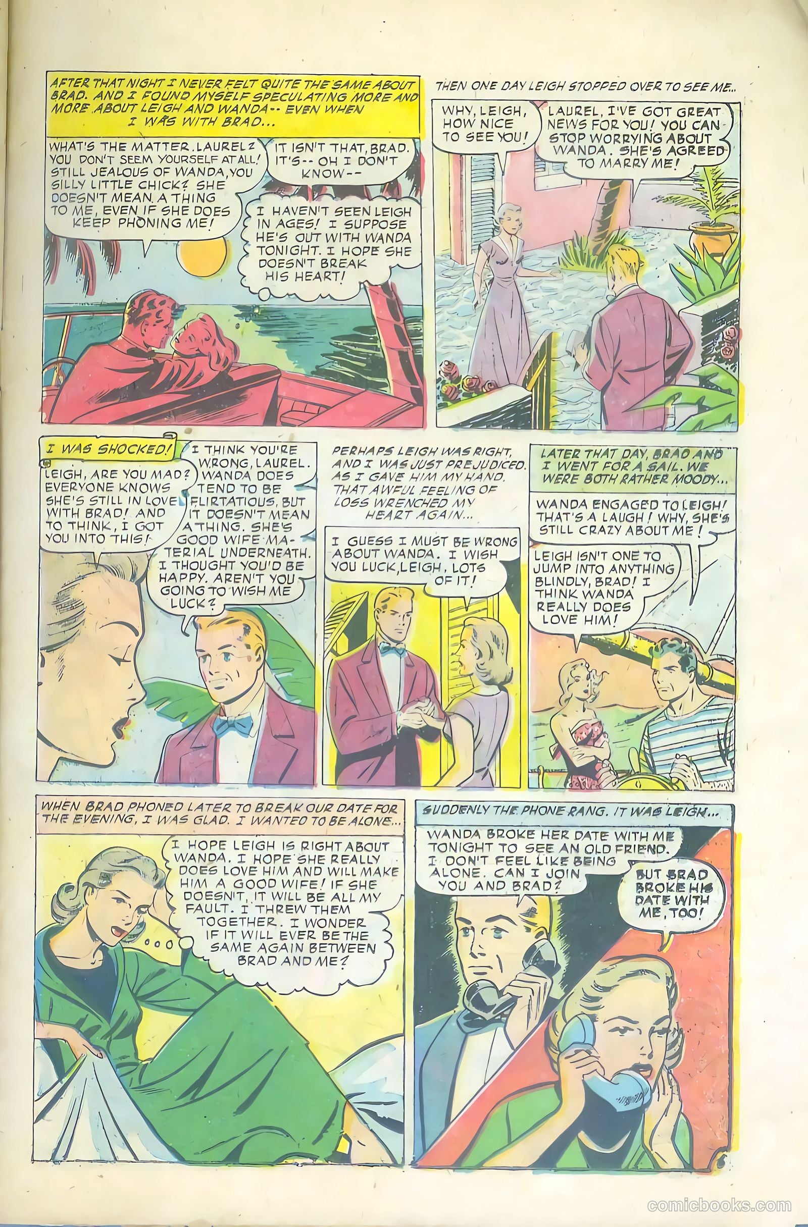 Real Love #71 (1955) — page 23 of 36