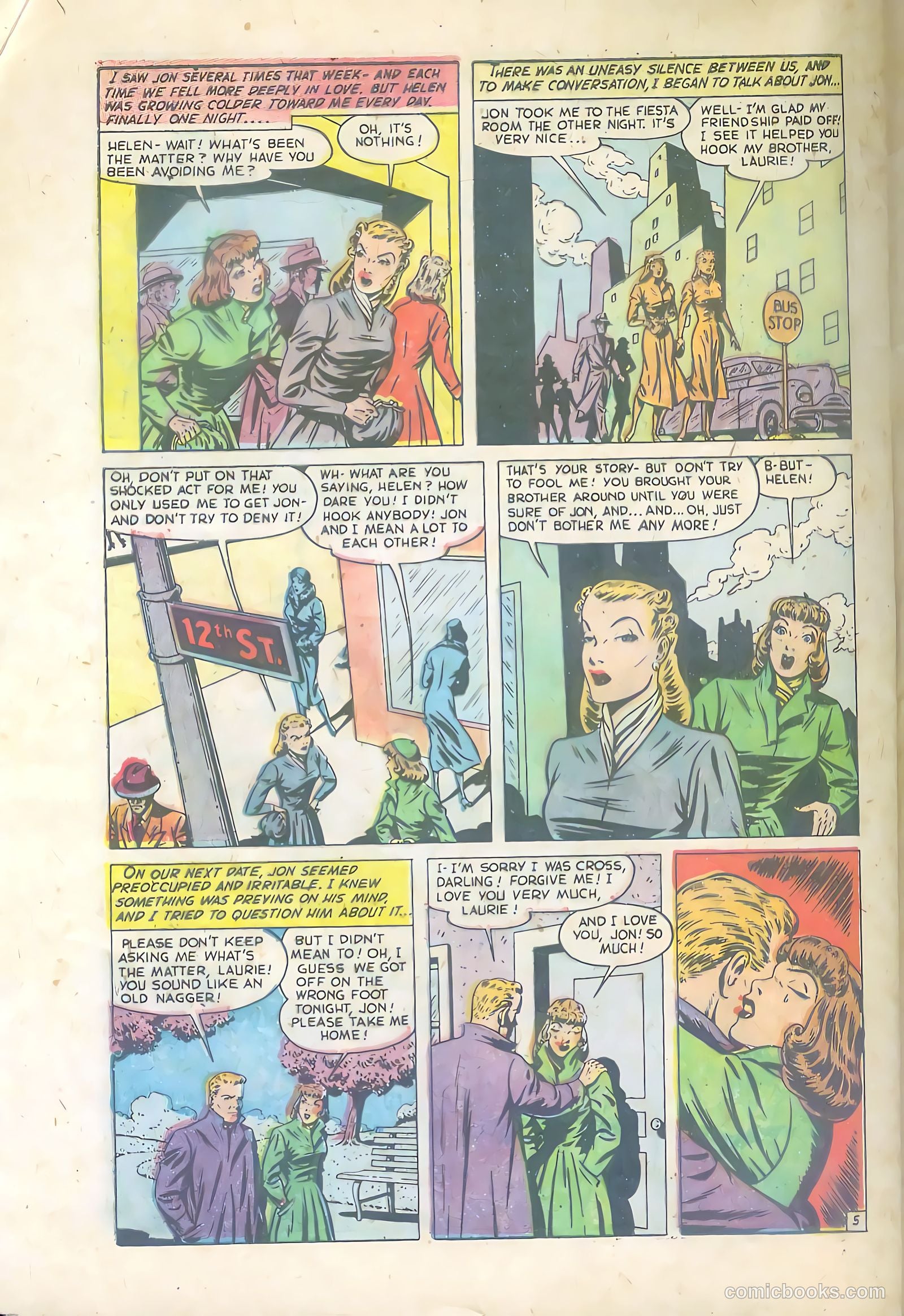 Real Love #71 (1955) — page 32 of 36