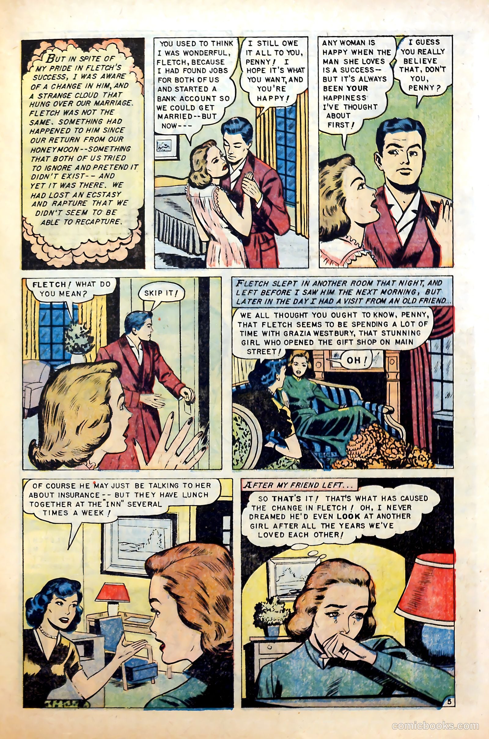 Real Love #72 (1956) — page 15 of 36