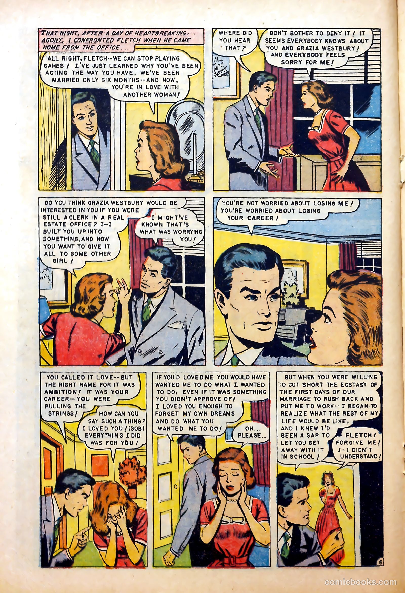 Real Love #72 (1956) — page 16 of 36