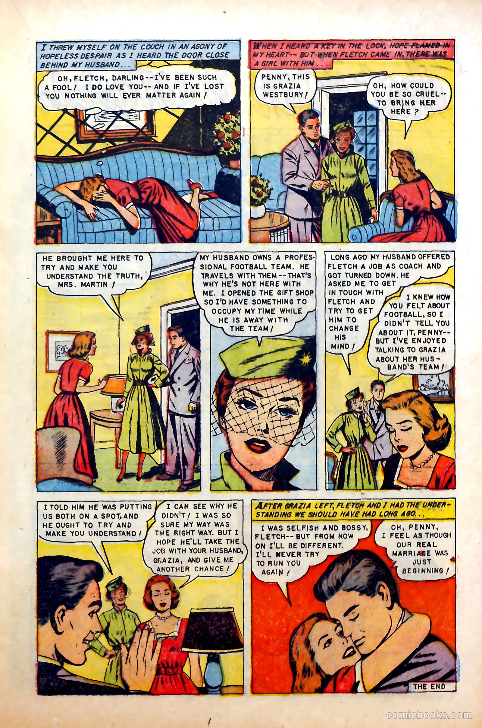 Real Love #72 (1956) — page 17 of 36