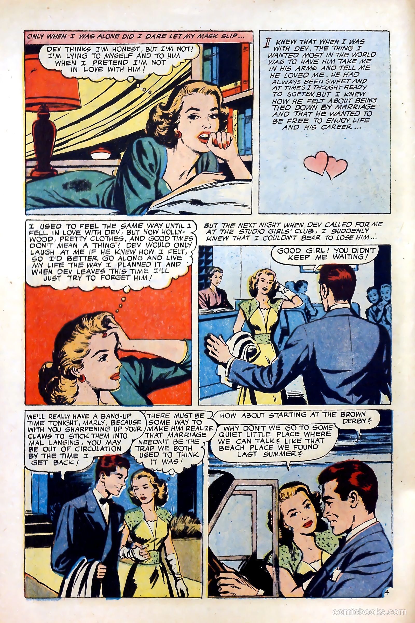 Real Love #73 (1956) — page 6 of 36