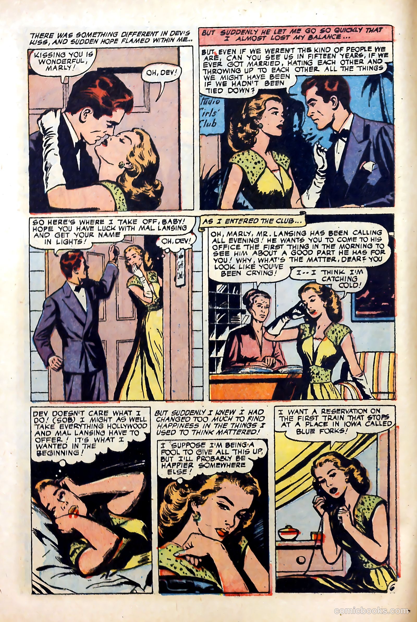 Real Love #73 (1956) — page 8 of 36