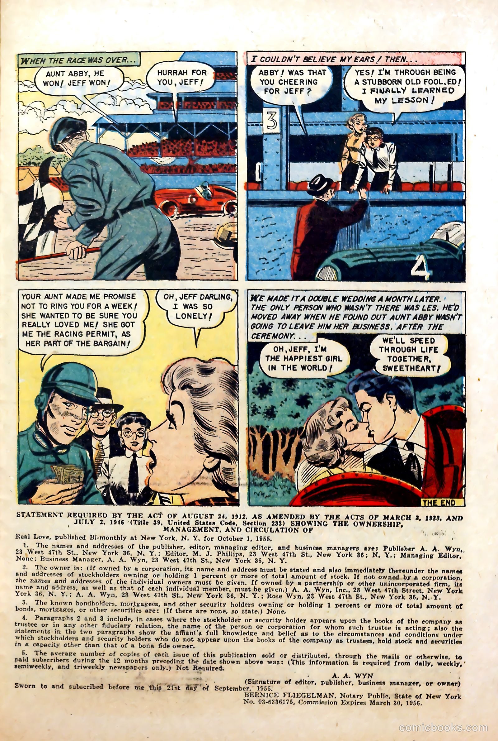 Real Love #73 (1956) — page 25 of 36