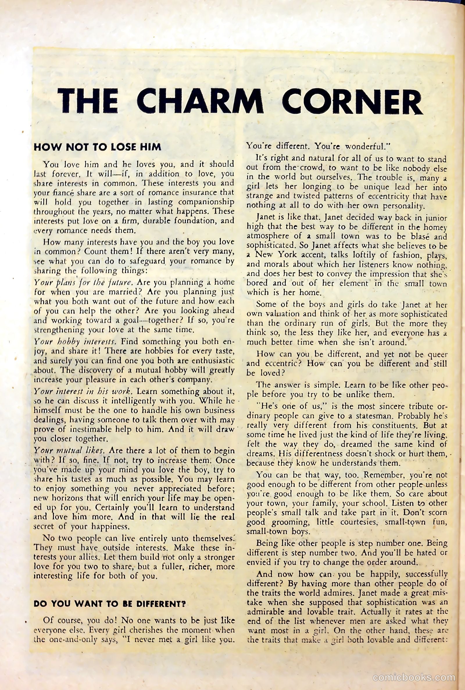 Real Love #73 (1956) — page 26 of 36
