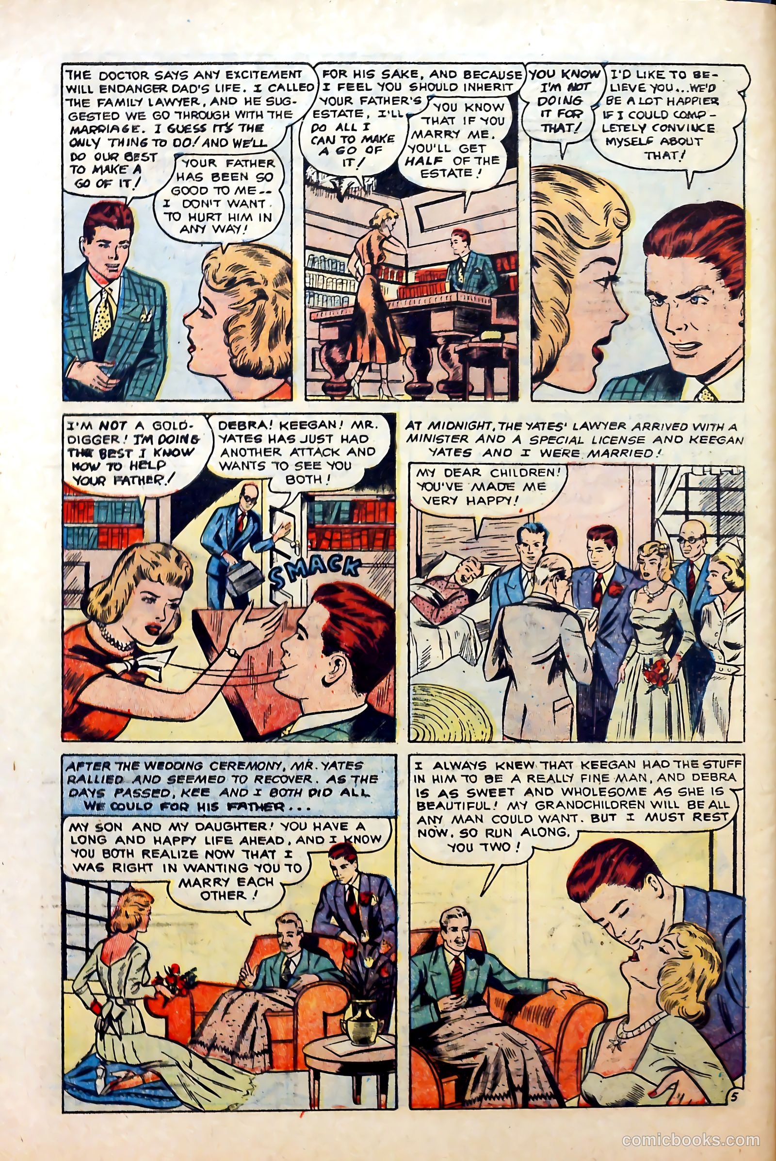 Real Love #73 (1956) — page 32 of 36