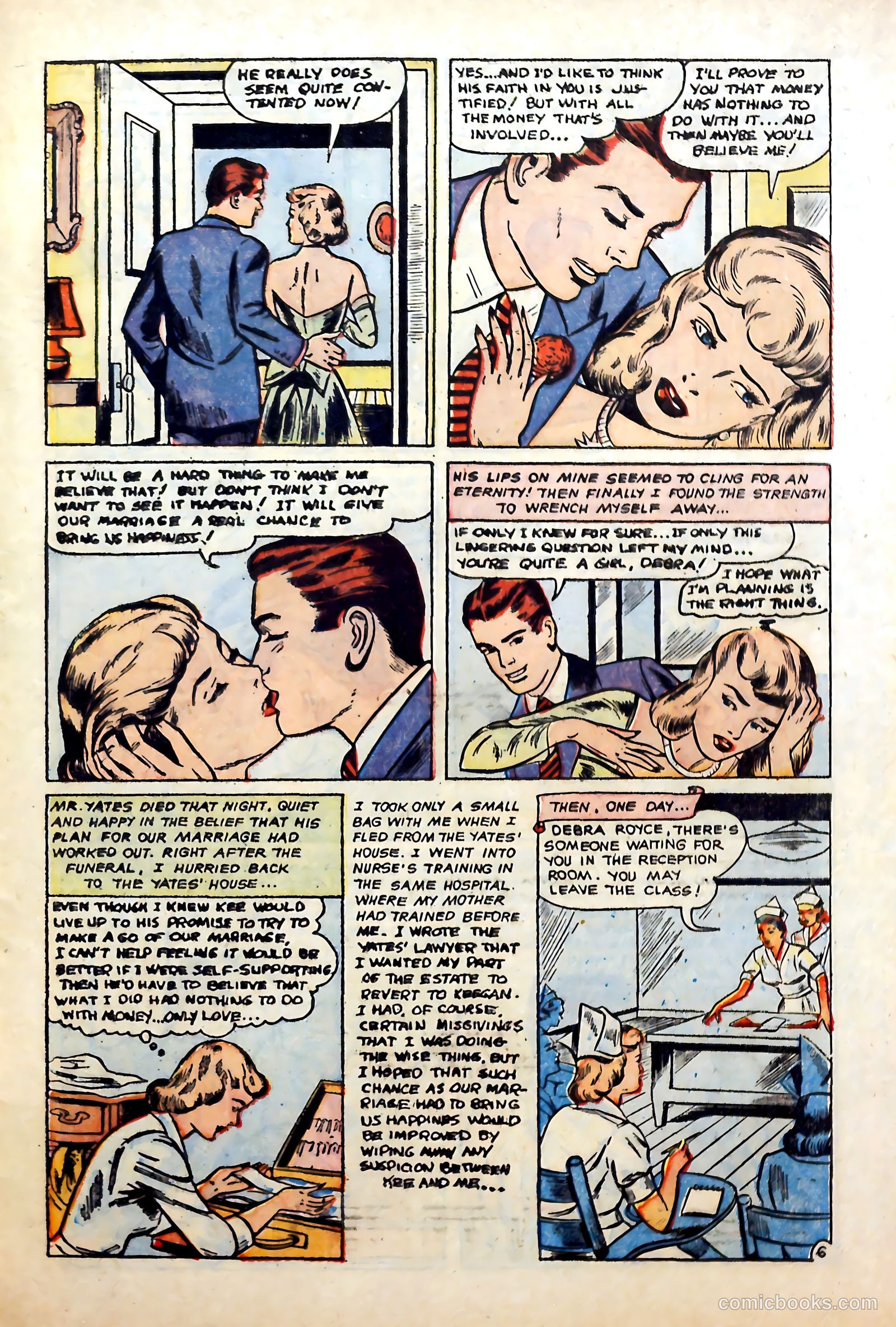 Real Love #73 (1956) — page 33 of 36